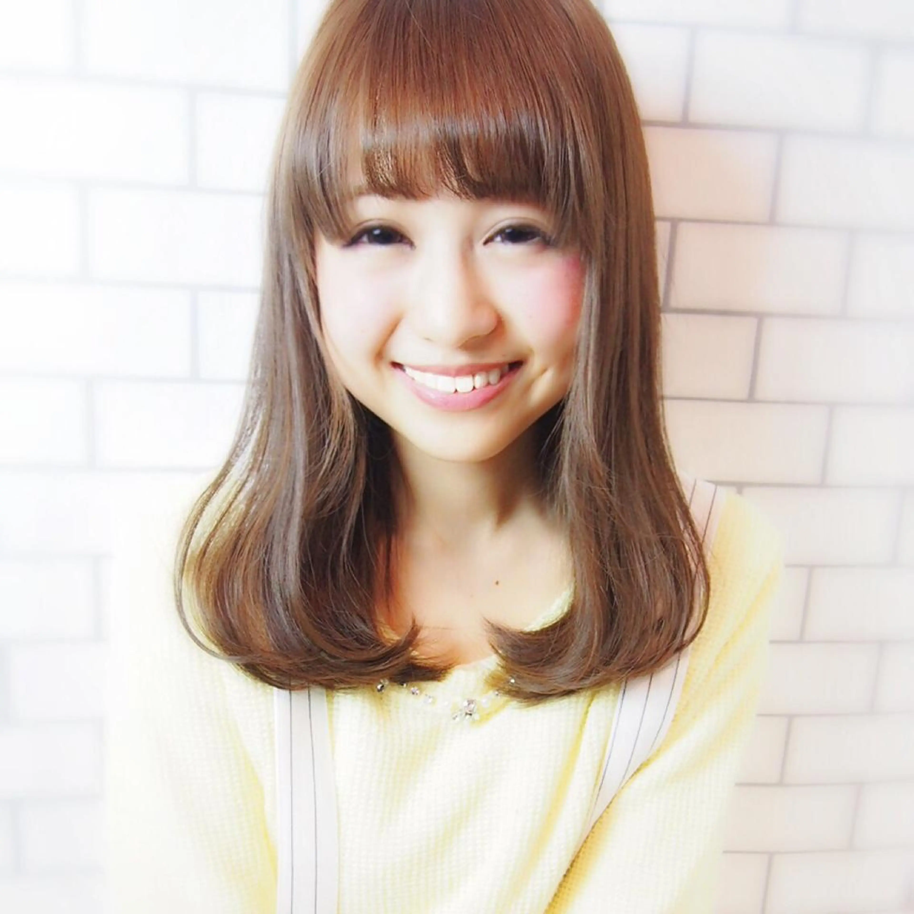 ミディアム ほさか しんごのヘアスタイル