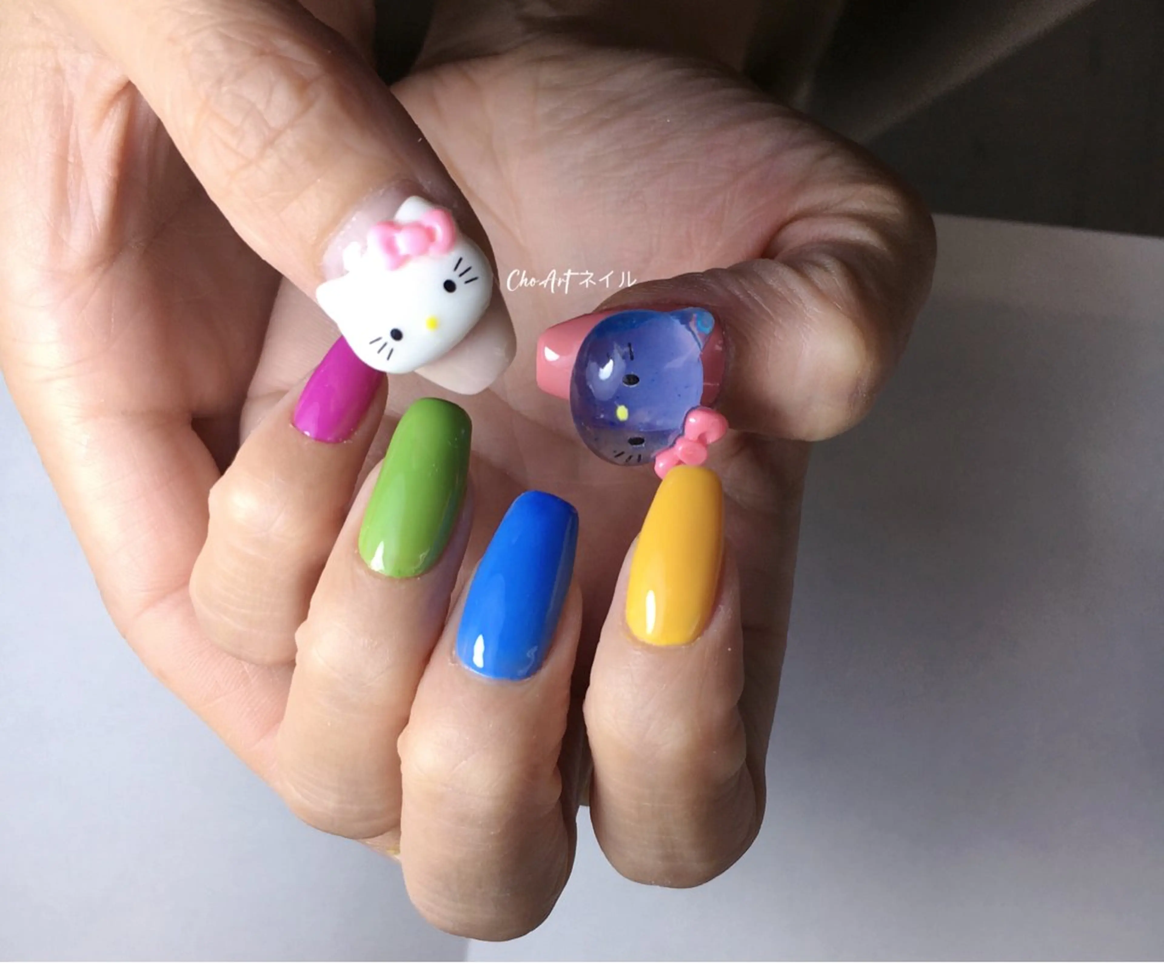 ネイル 夏ネイル Cho Artネイル所属・ronronne .のネイルデザイン