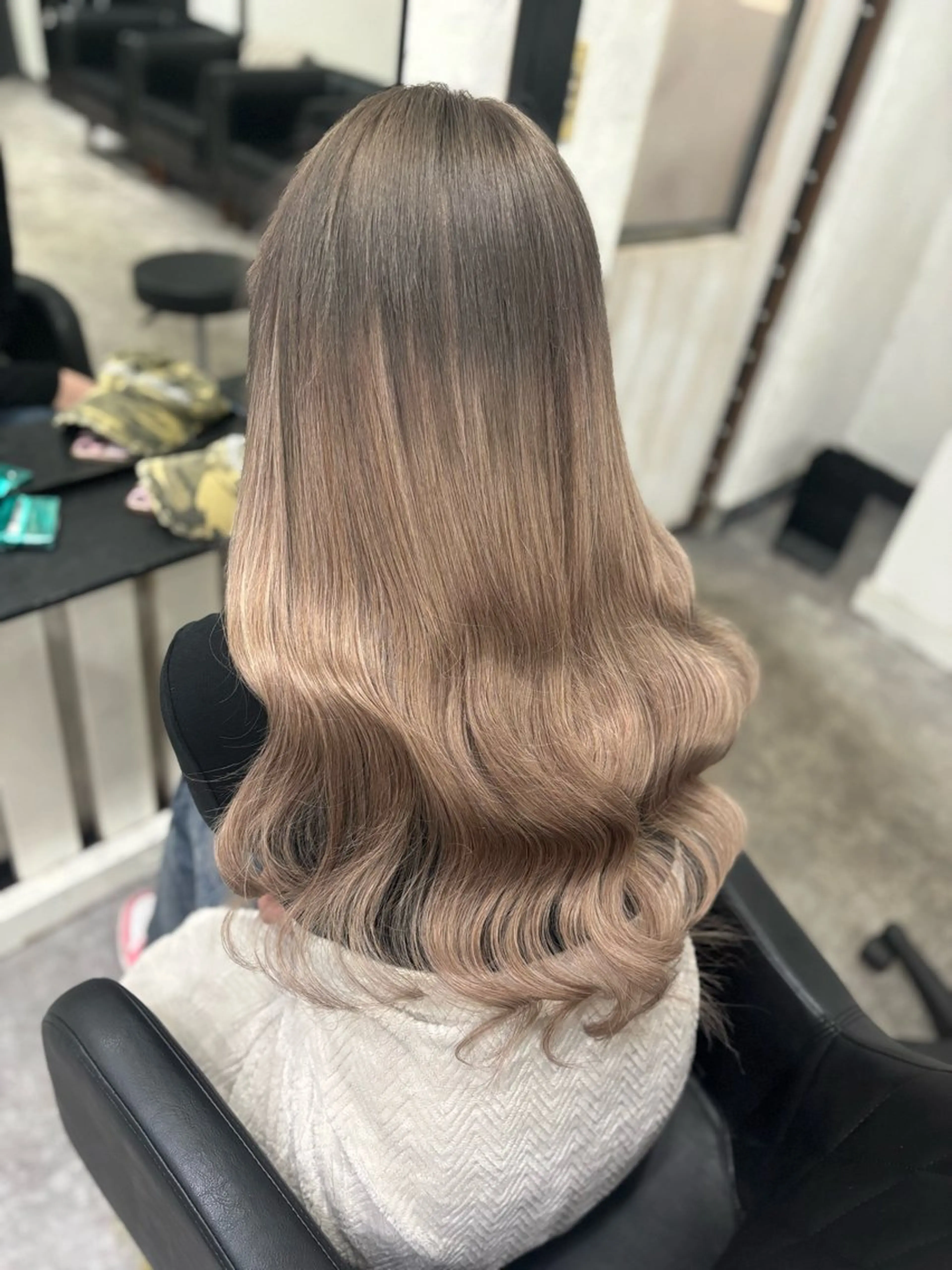 ロング シールエクステ エクステ Miku シールエクステのヘアスタイル