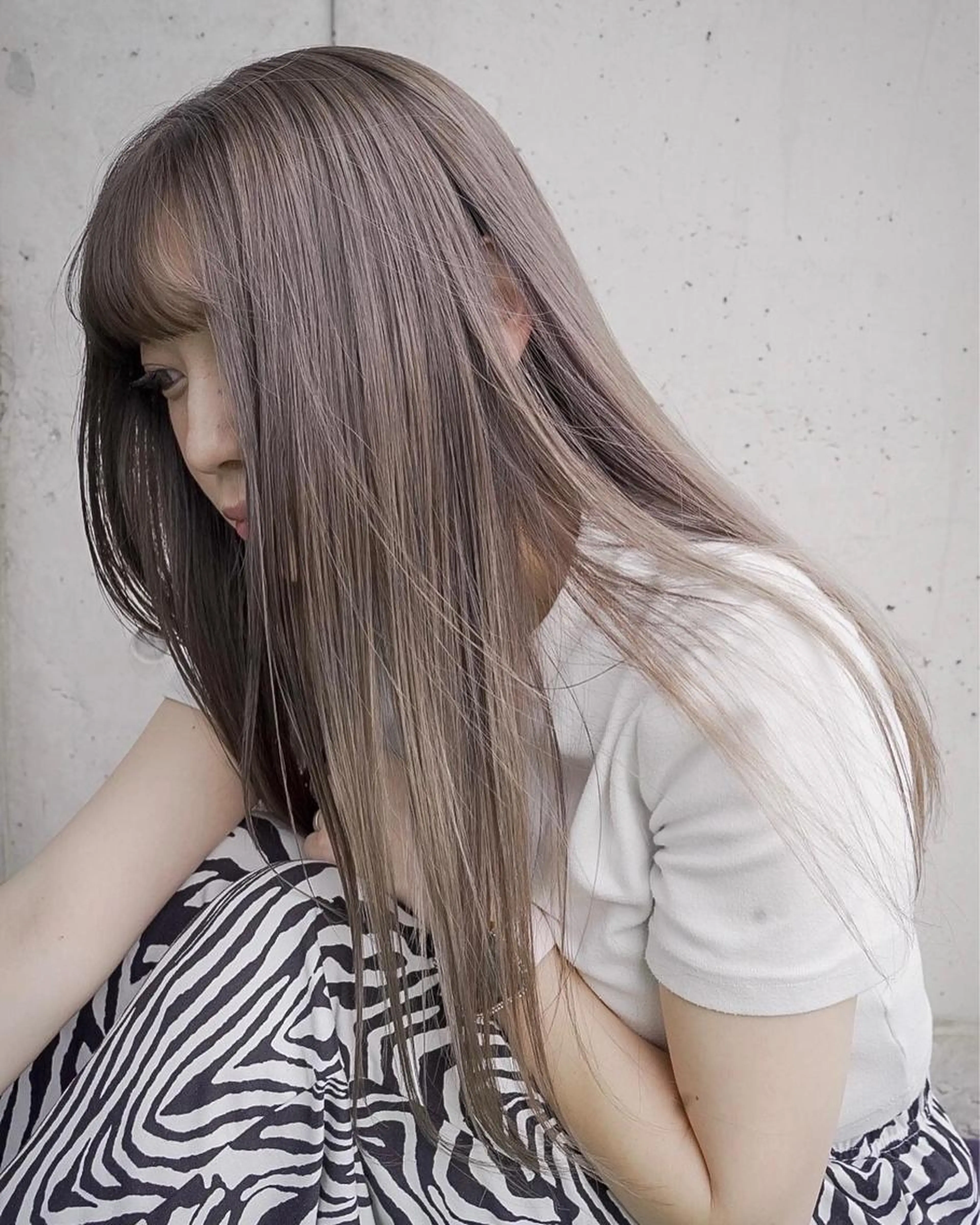 ⭐️人気No2⭐️カット＋ケアカラー＋2step超音波アイロントリートメントの写真