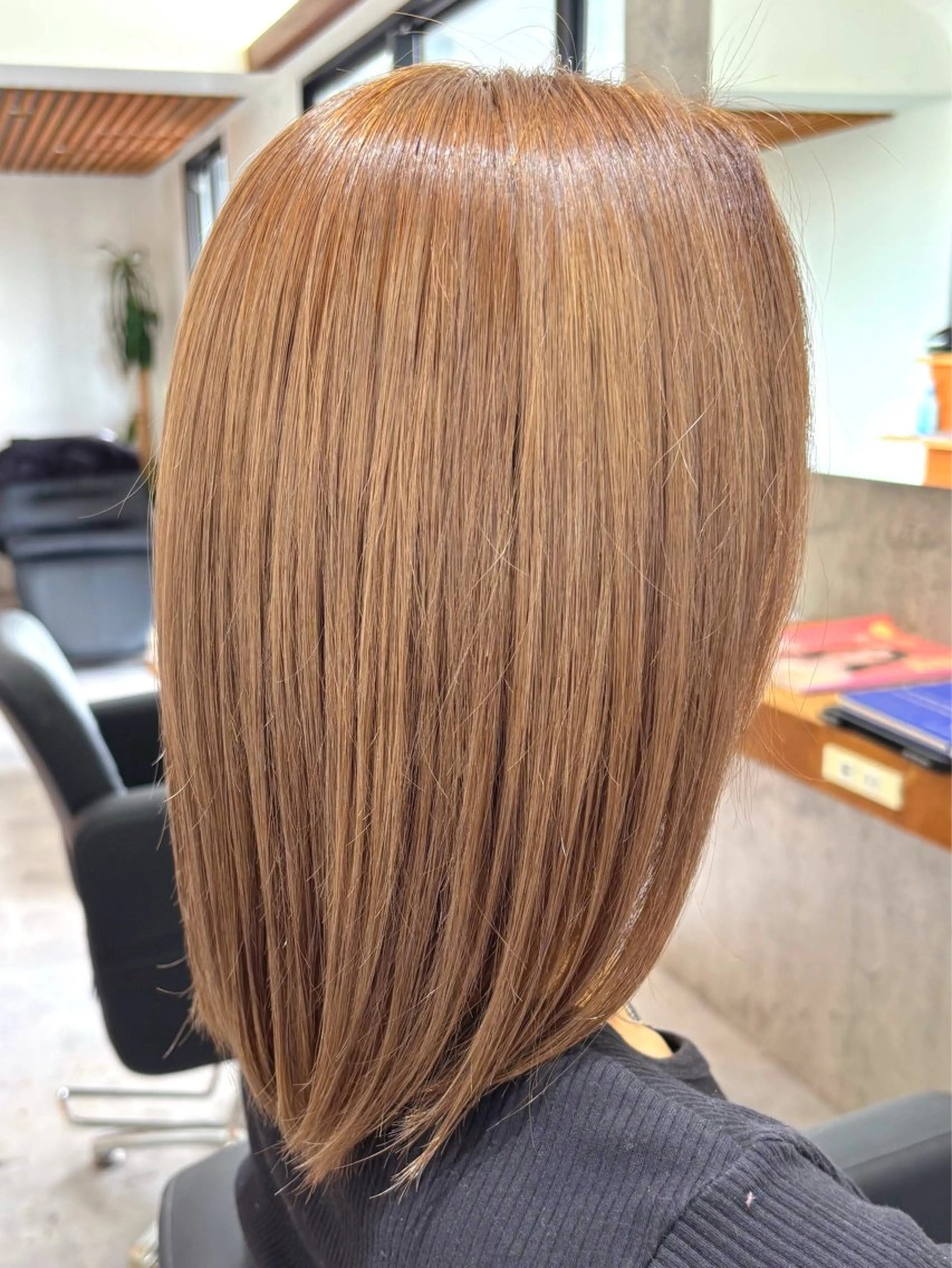 ショート ヘアカラー トリートメント yuzuki 【北谷】のヘアスタイル