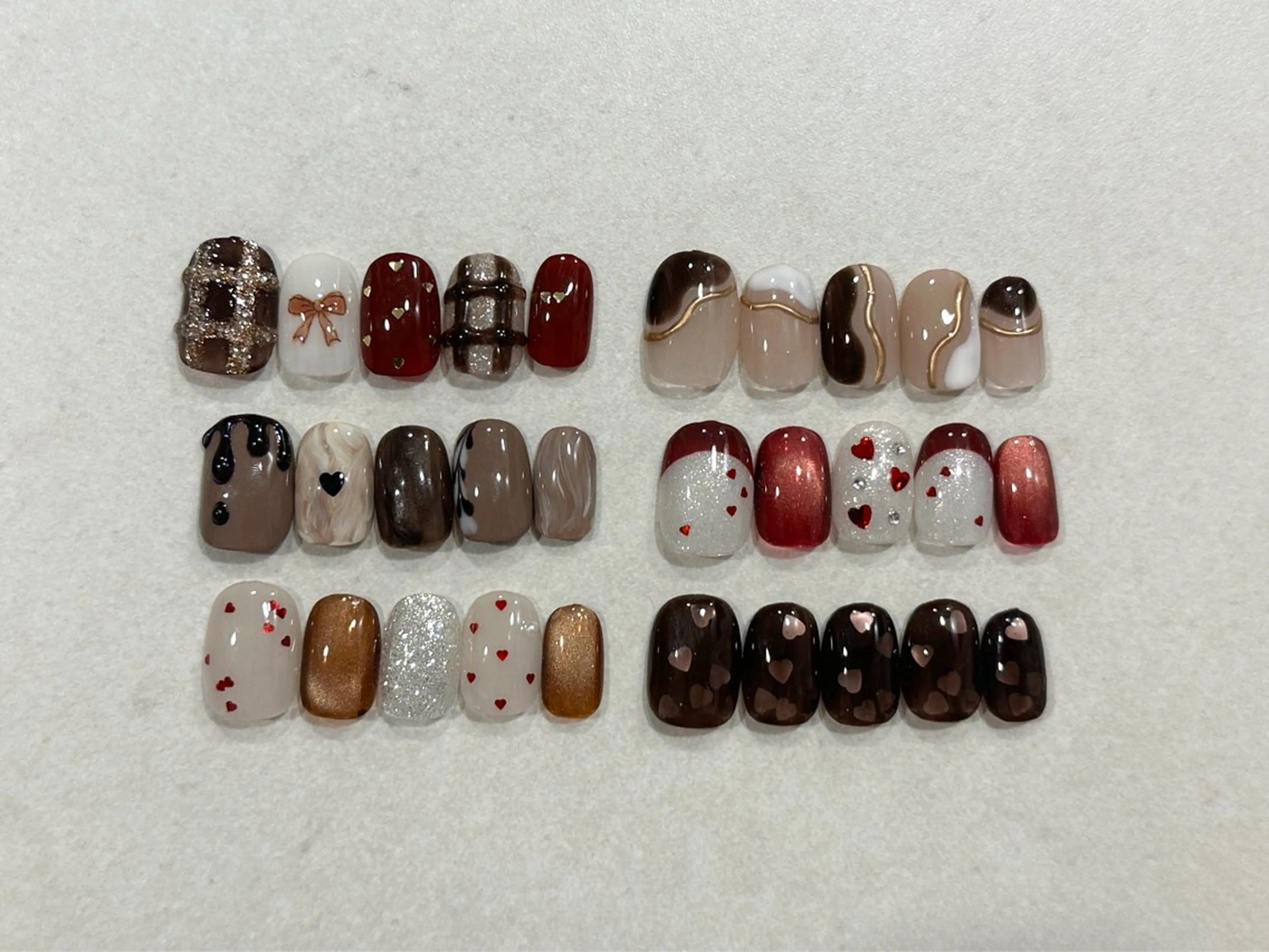 hand バレンタイン限定定額デザイン🍫〈オフなし〉の写真