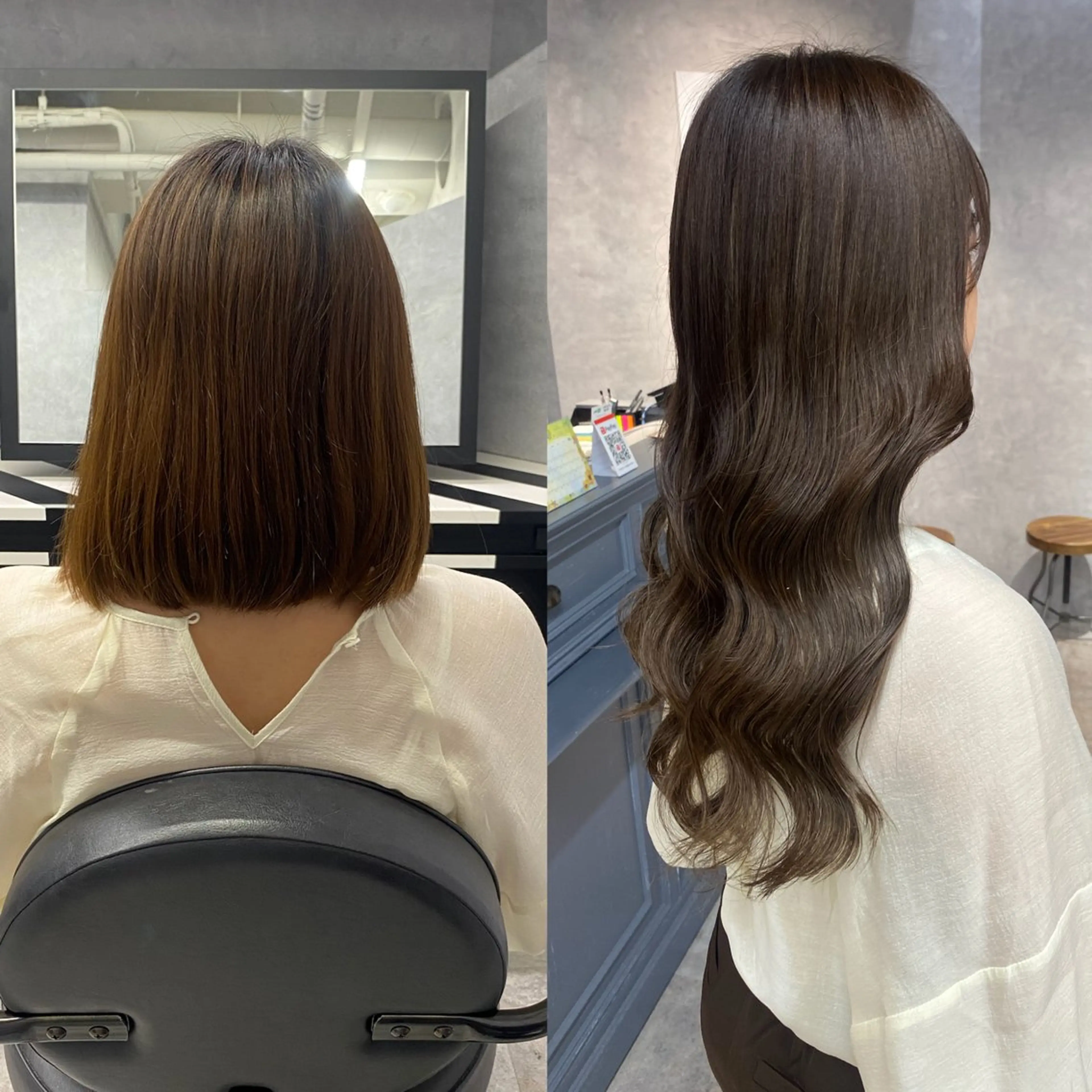 ロング カラー エクステ&"盛れる" 艶髪✨SYURIのヘアスタイル