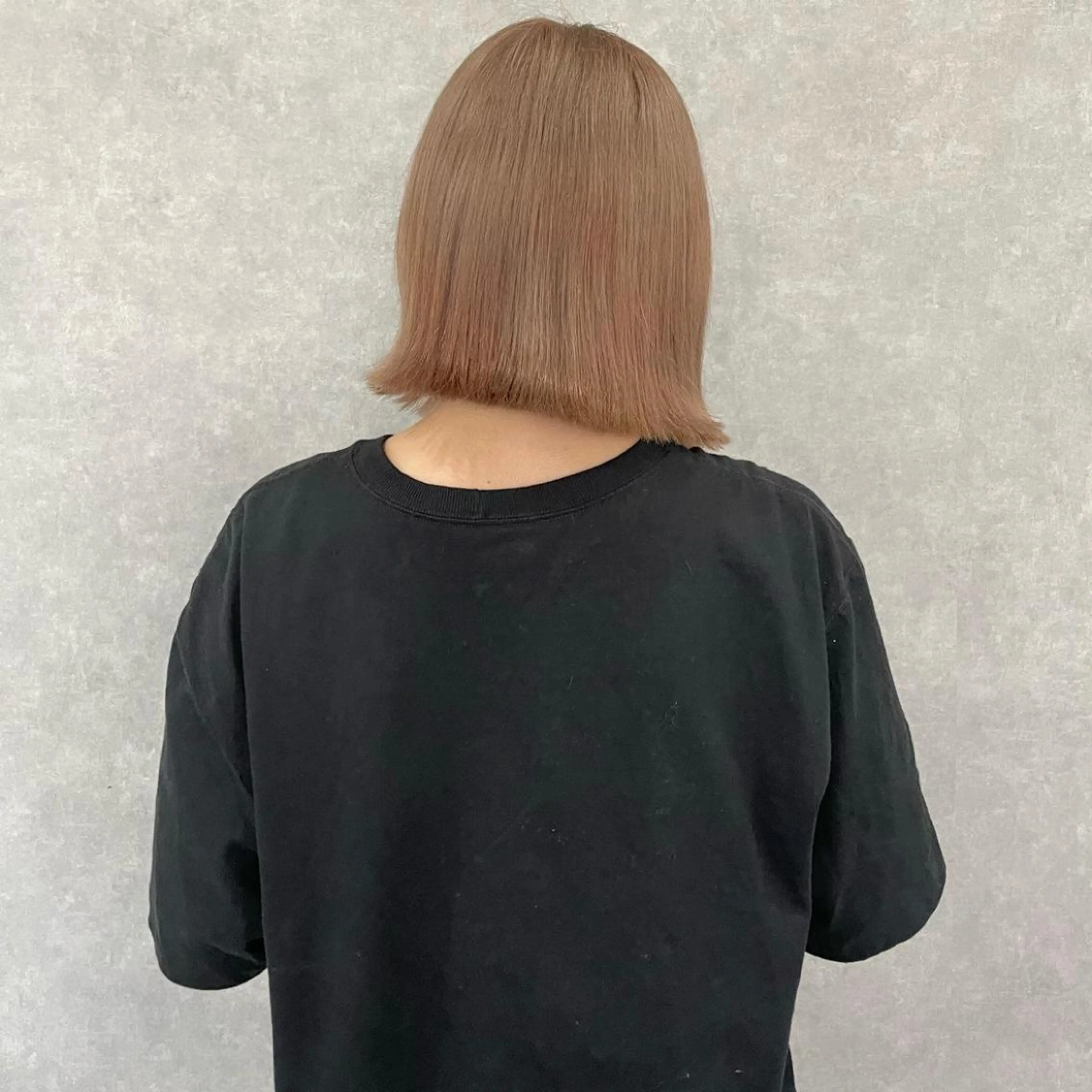 ミディアム カラー はちすか るかのヘアスタイル