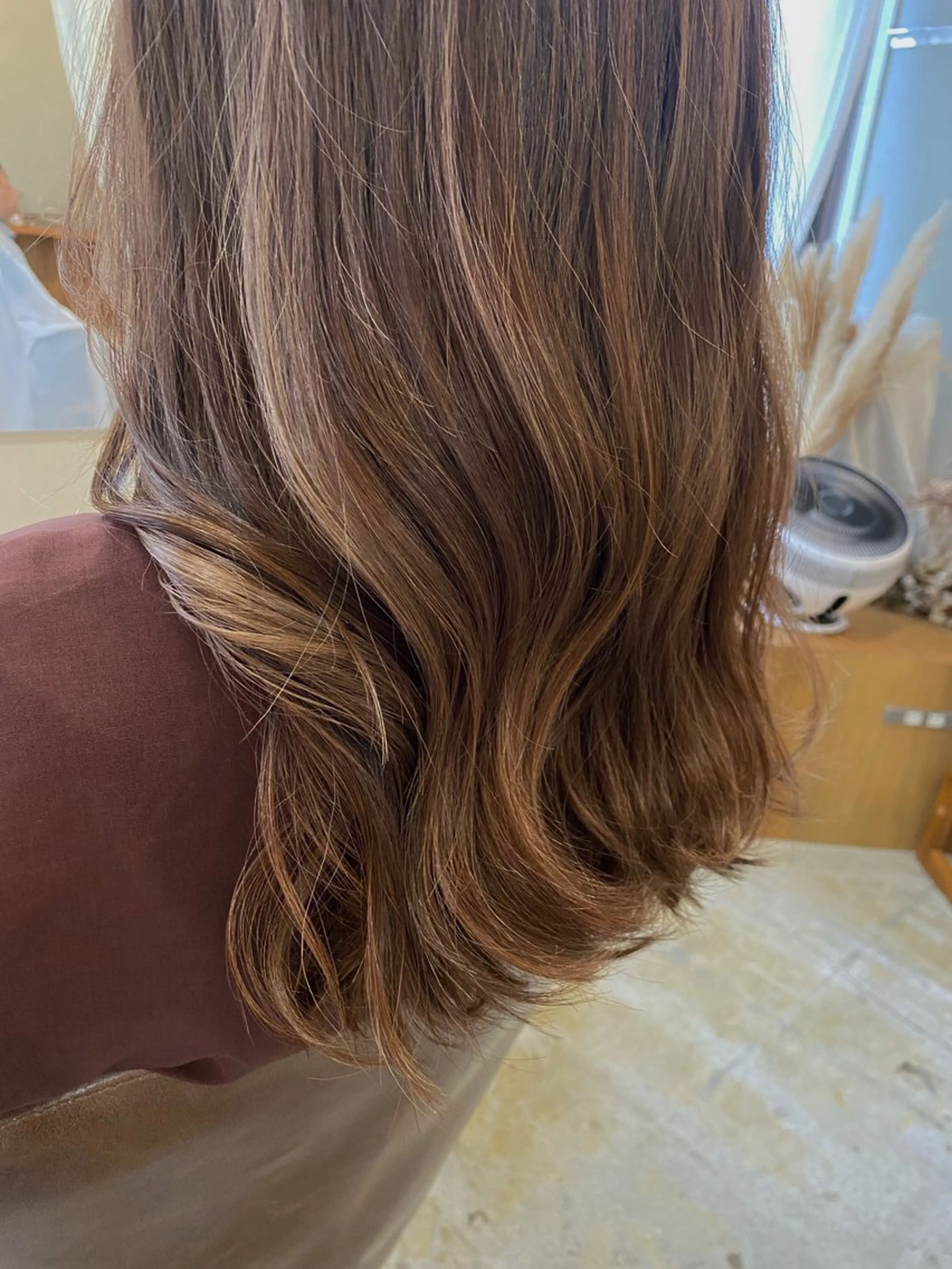 ロング カット ヘアカラー トリートメント 🌻花屋併設🌻濱 幸帆のヘアスタイル