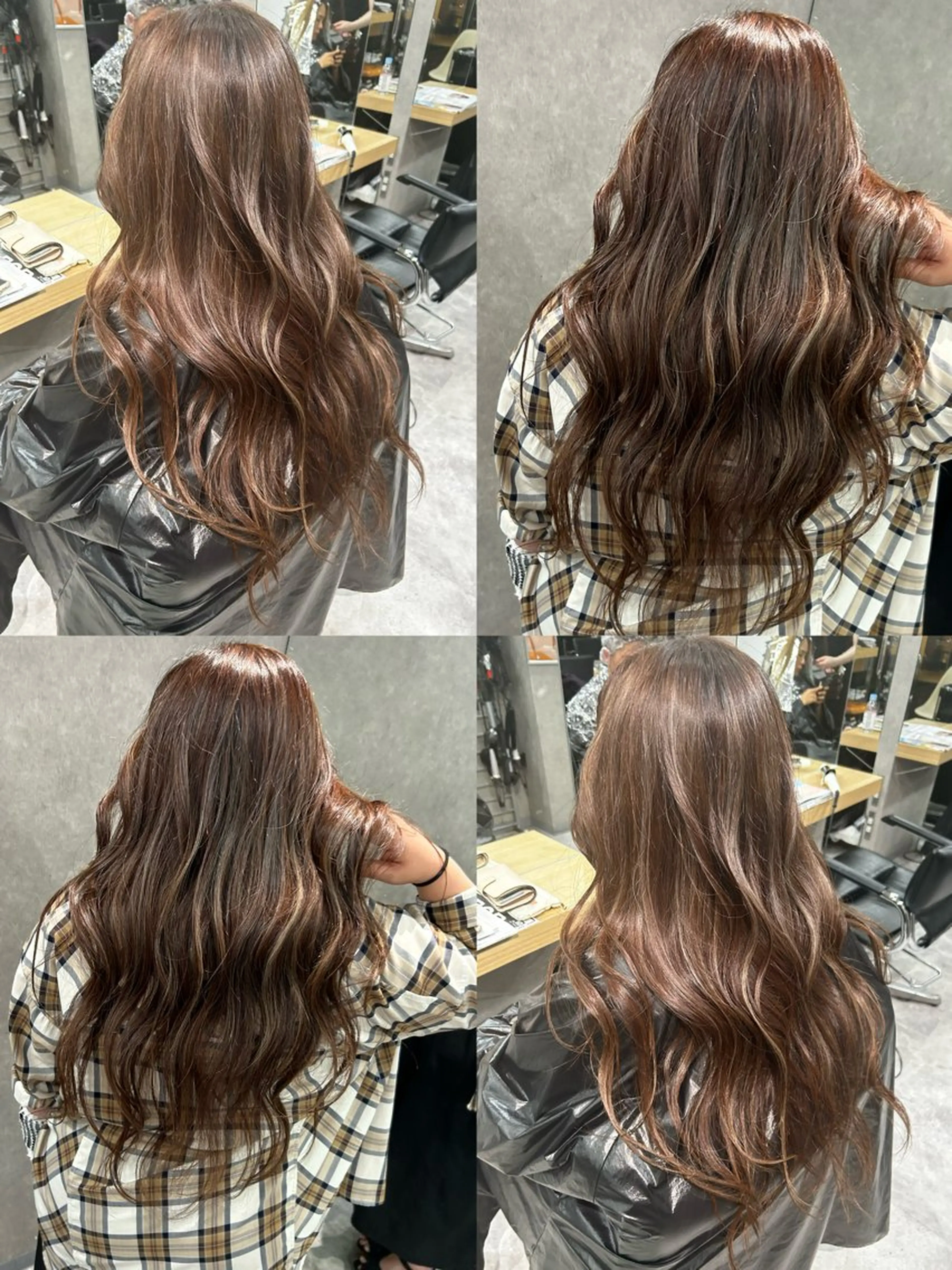 ロング ハイライト GATE.所属・🫧うる艶color 🩵綾🌙のヘアスタイル