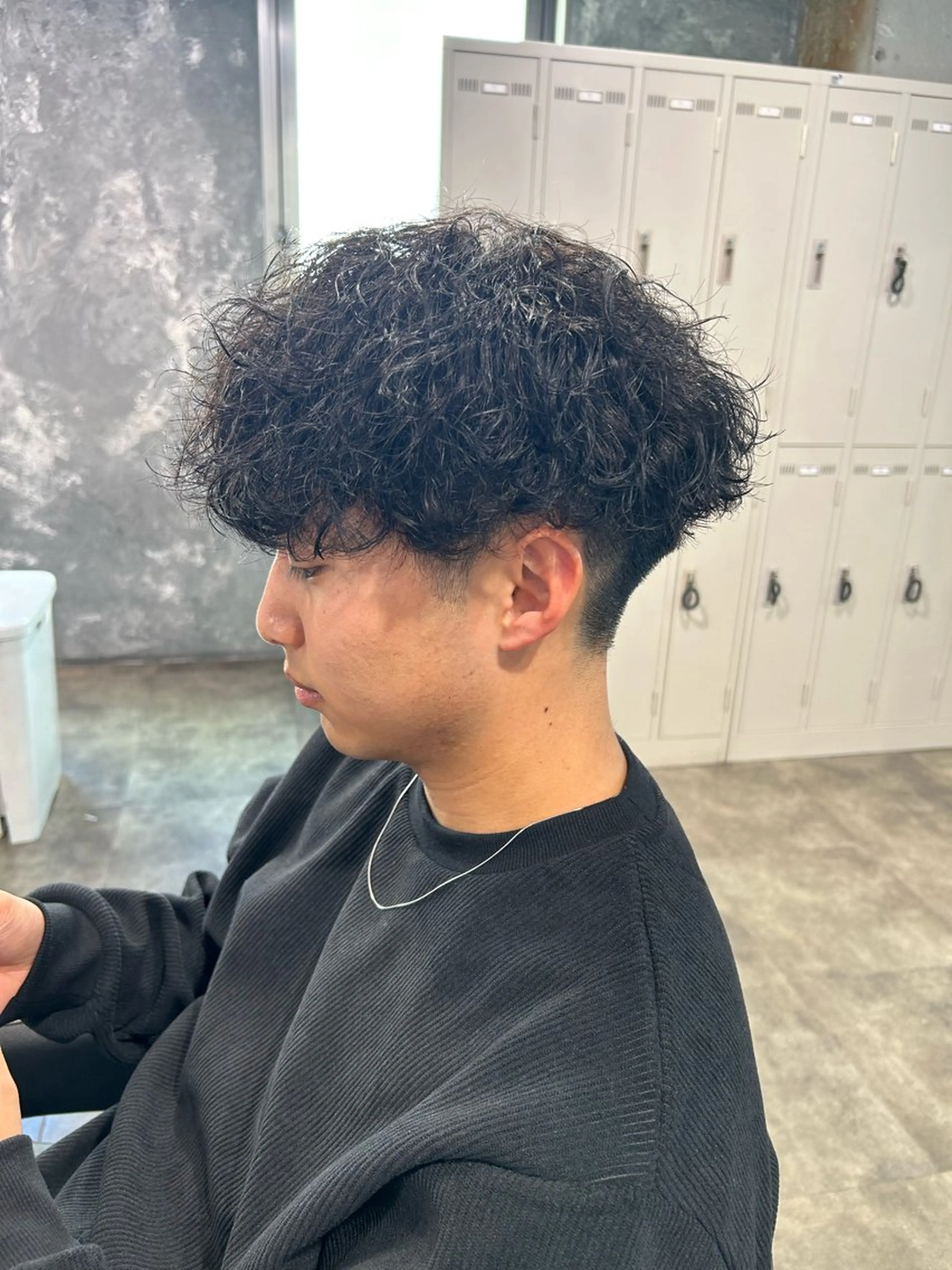 メンズ メンズパーマ 波巻きパーマ カット パーマ メンズ特化美容師 💠チナツのヘアスタイル