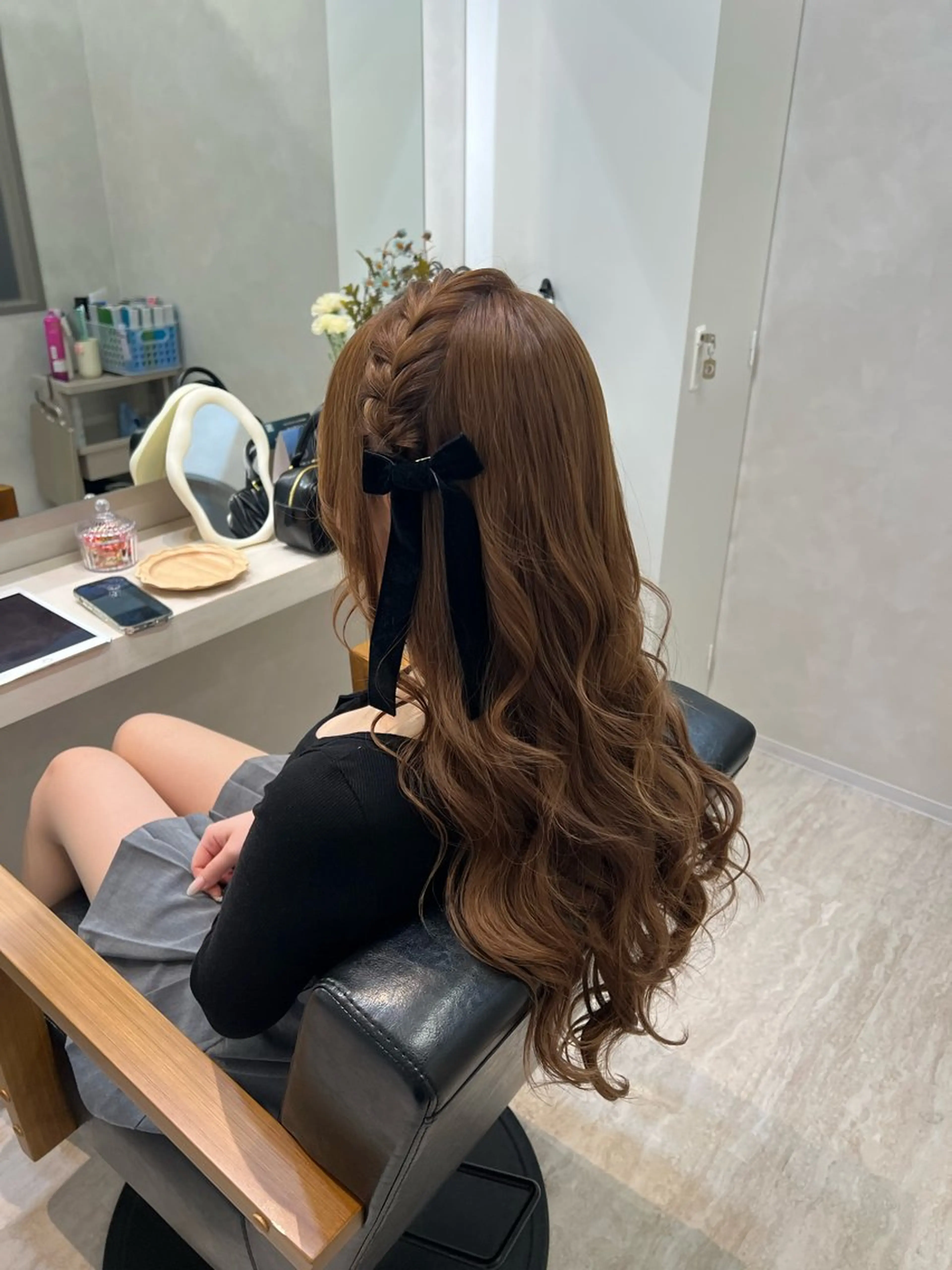 ロング ヘアアレンジ 菅村 緋莉🎀ガーリーヘアのヘアスタイル