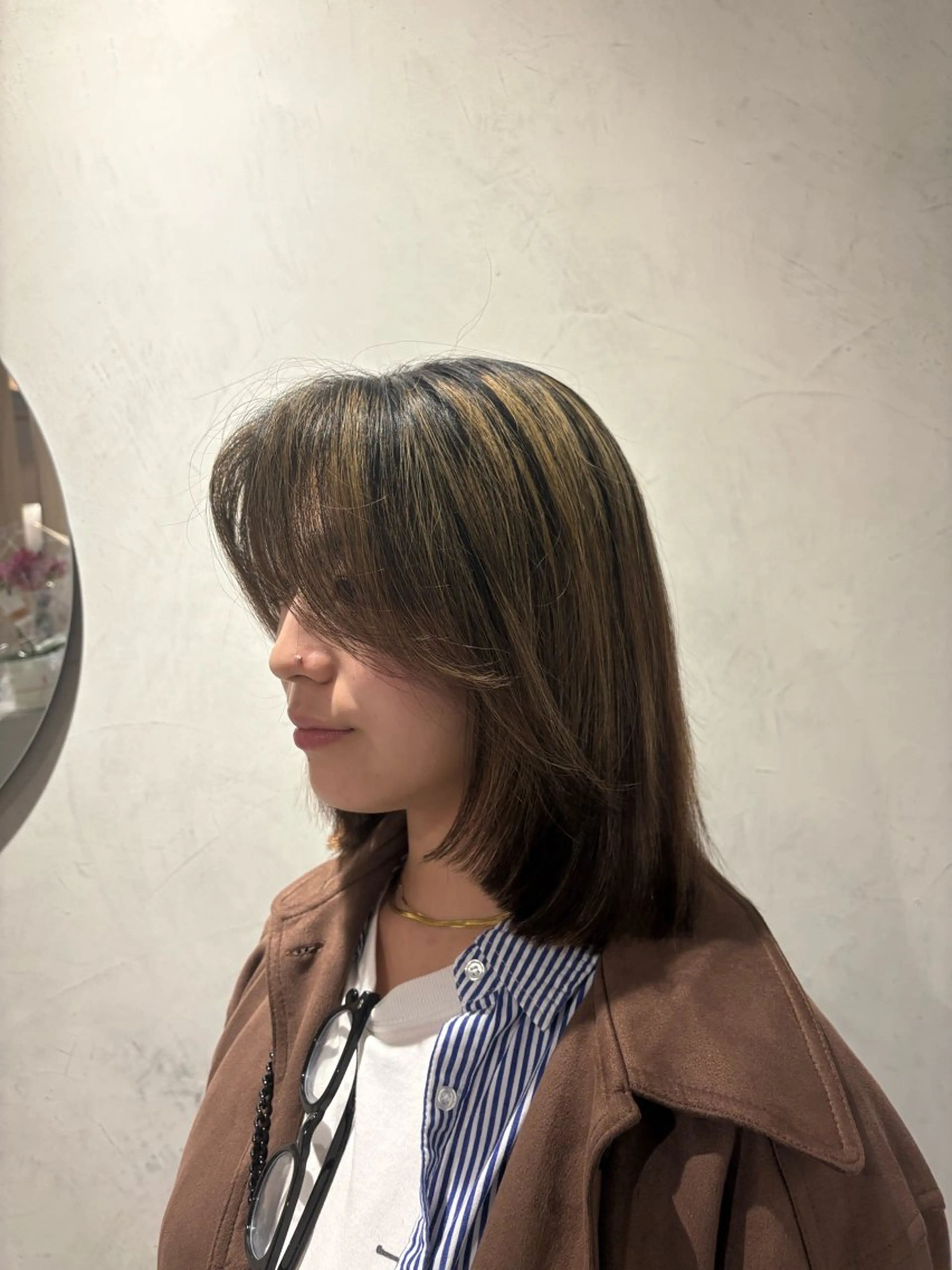 ミディアム TOKUYAMA SALON  NY所属・門岡 昌輝のヘアスタイル