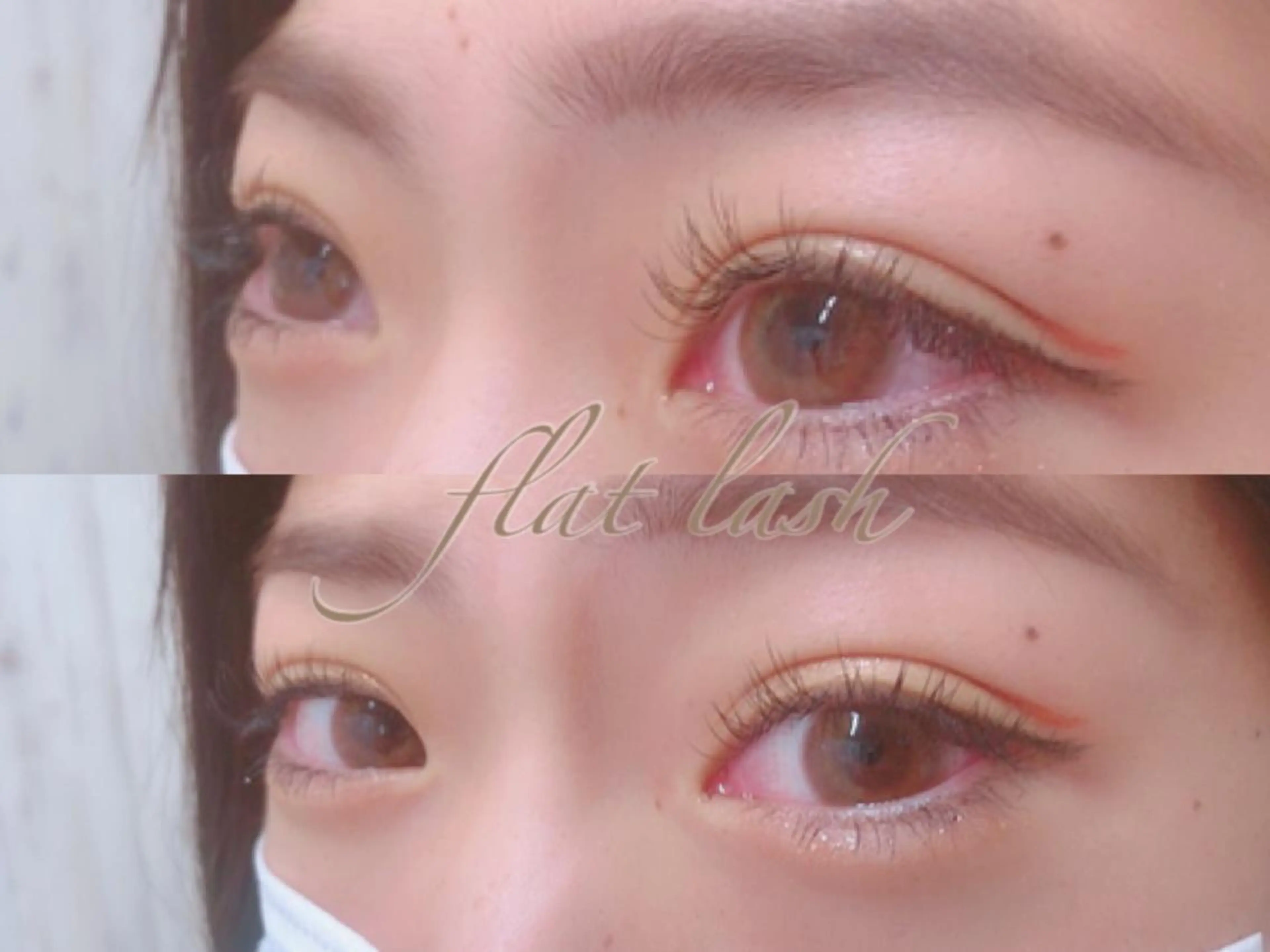 マツエク・マツパ Dカール フラットラッシュ セクシー Little 北花田所属・Little 北花田 仲宗根のマツエク・マツパデザイン