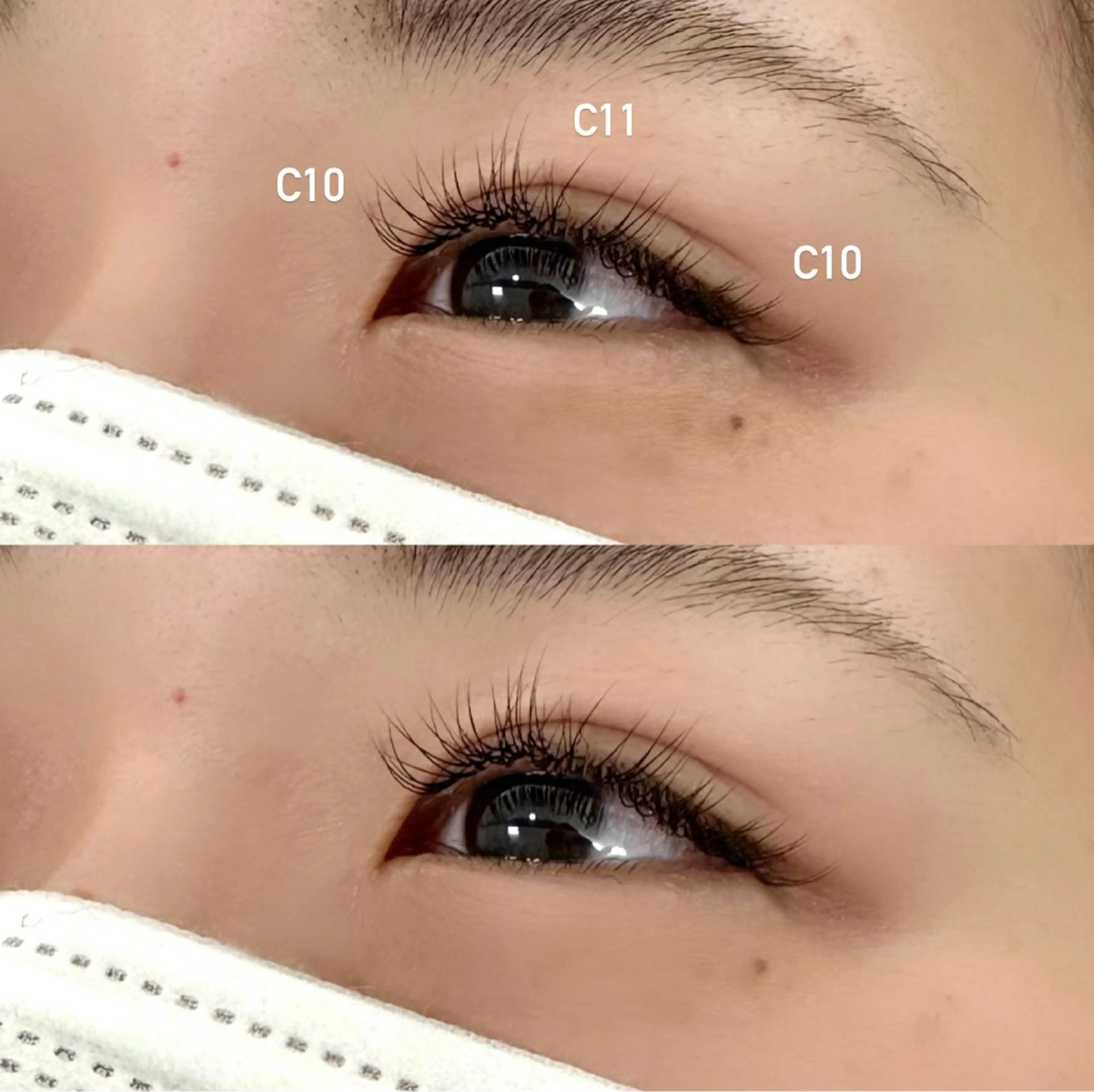 マツエク・マツパ Cカール セーブル CAFUNE 杉村のマツエク・マツパデザイン