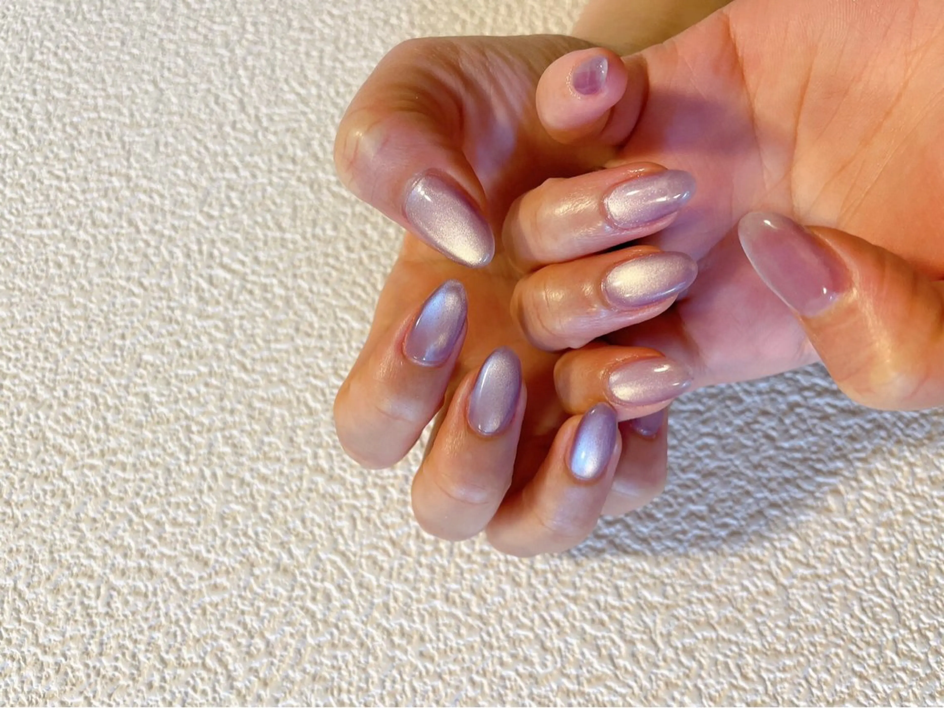 ネイル オーロラネイル フットネイル フレンチネイル ジェルネイル 韓国ネイル ハンドネイル Mogu nail 二子玉川のネイルデザイン