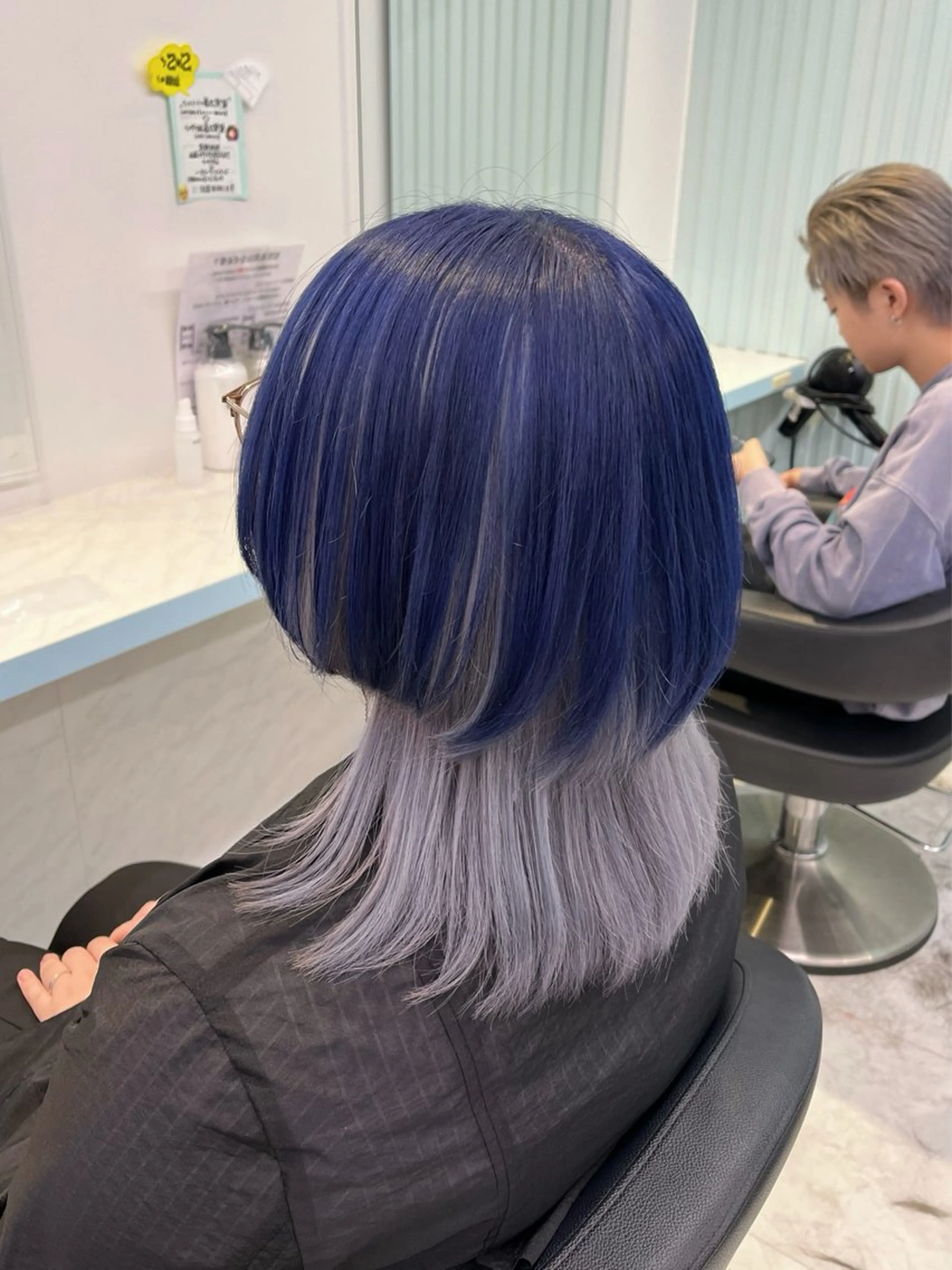 ミディアム カラー ヘアカラー トリートメント ブリーチカラー 🩵MIZUKIのヘアスタイル