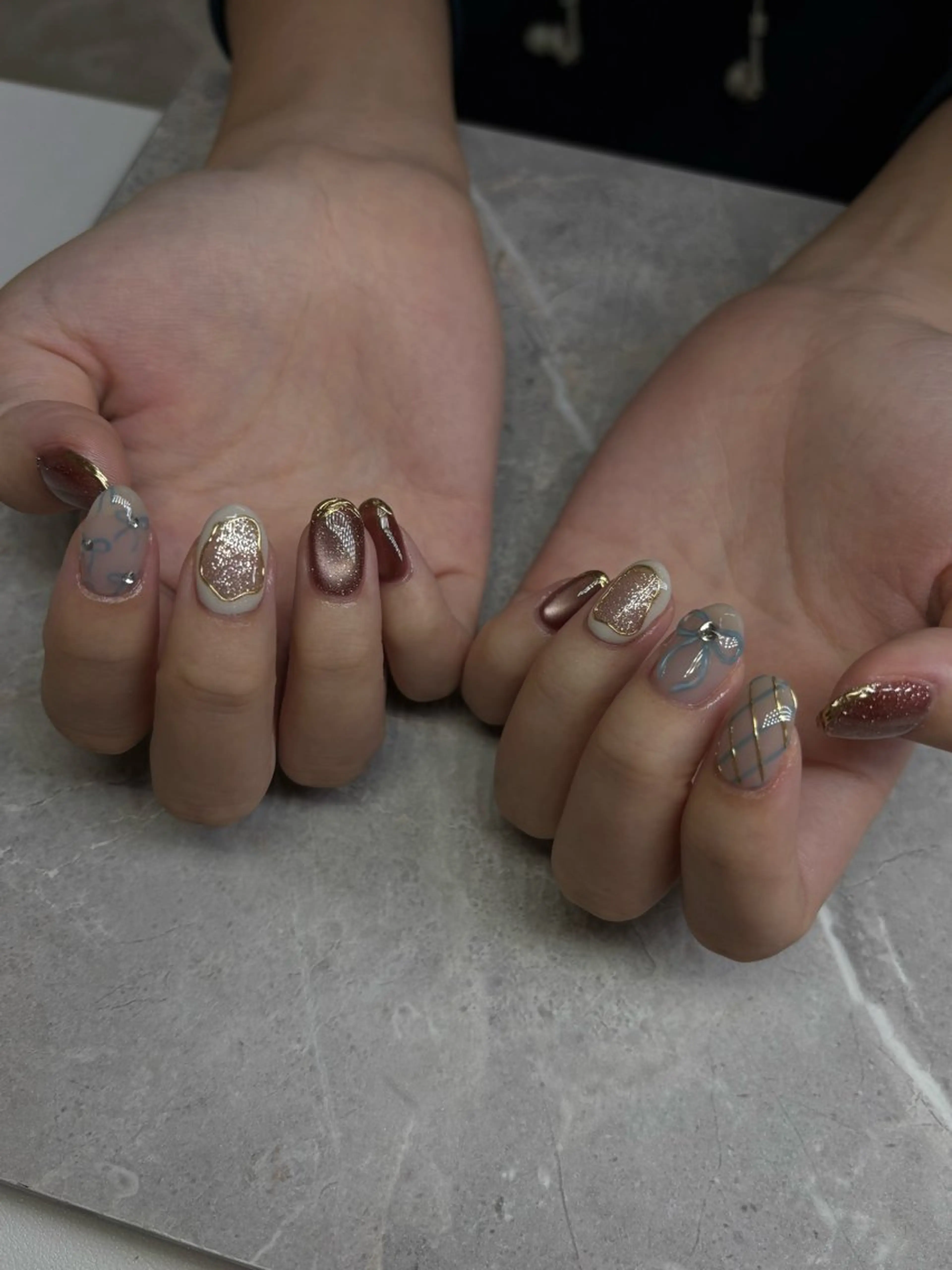 ネイル 持ち込み ハンドネイル ANNE 綾瀬店 suzukaのネイルデザイン