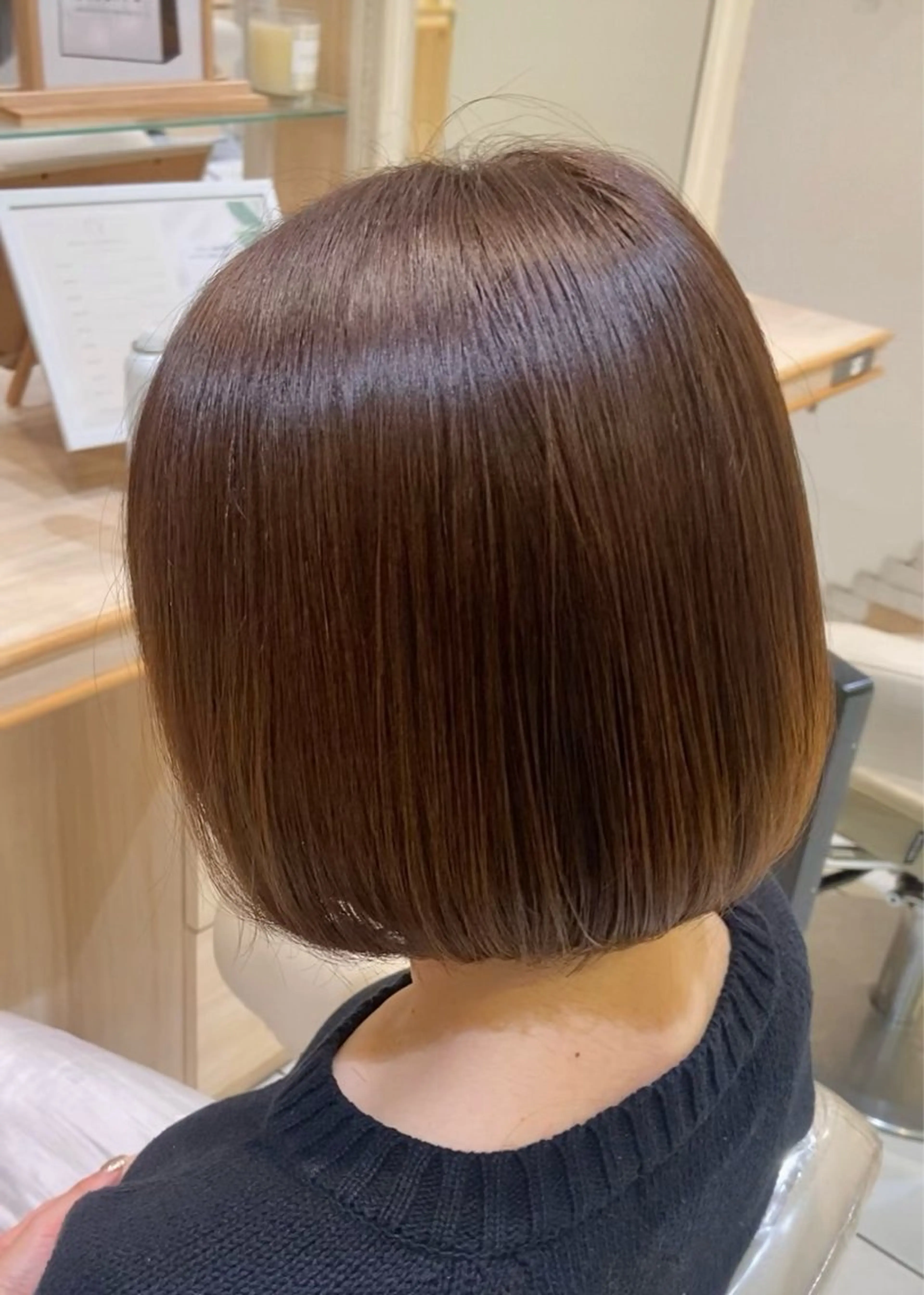ショート ボブ カット ✨美髪の錬金術師🧙 縮毛矯正/嶽 涼太のヘアスタイル
