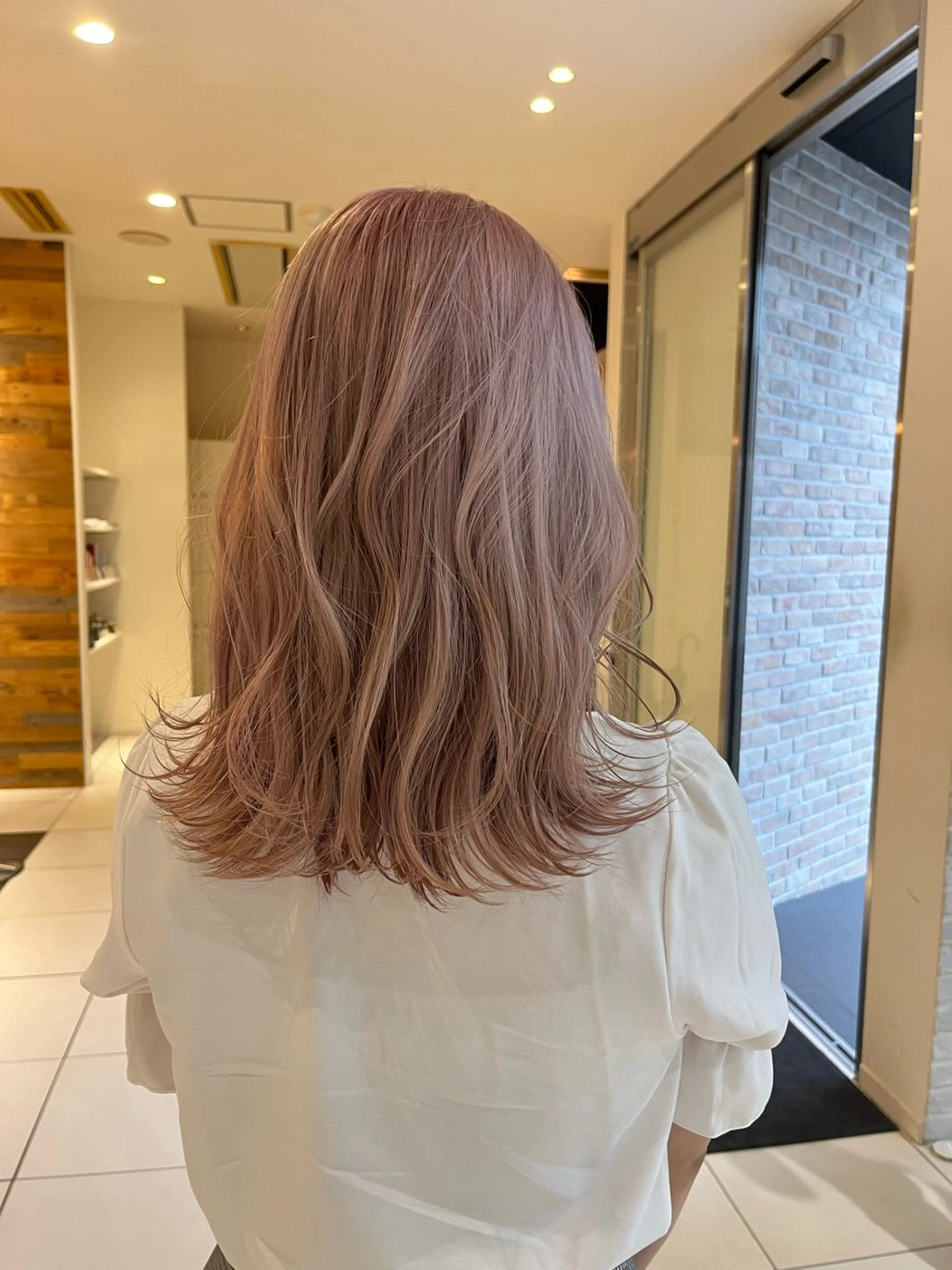 ブリーチありダブルカラーの写真