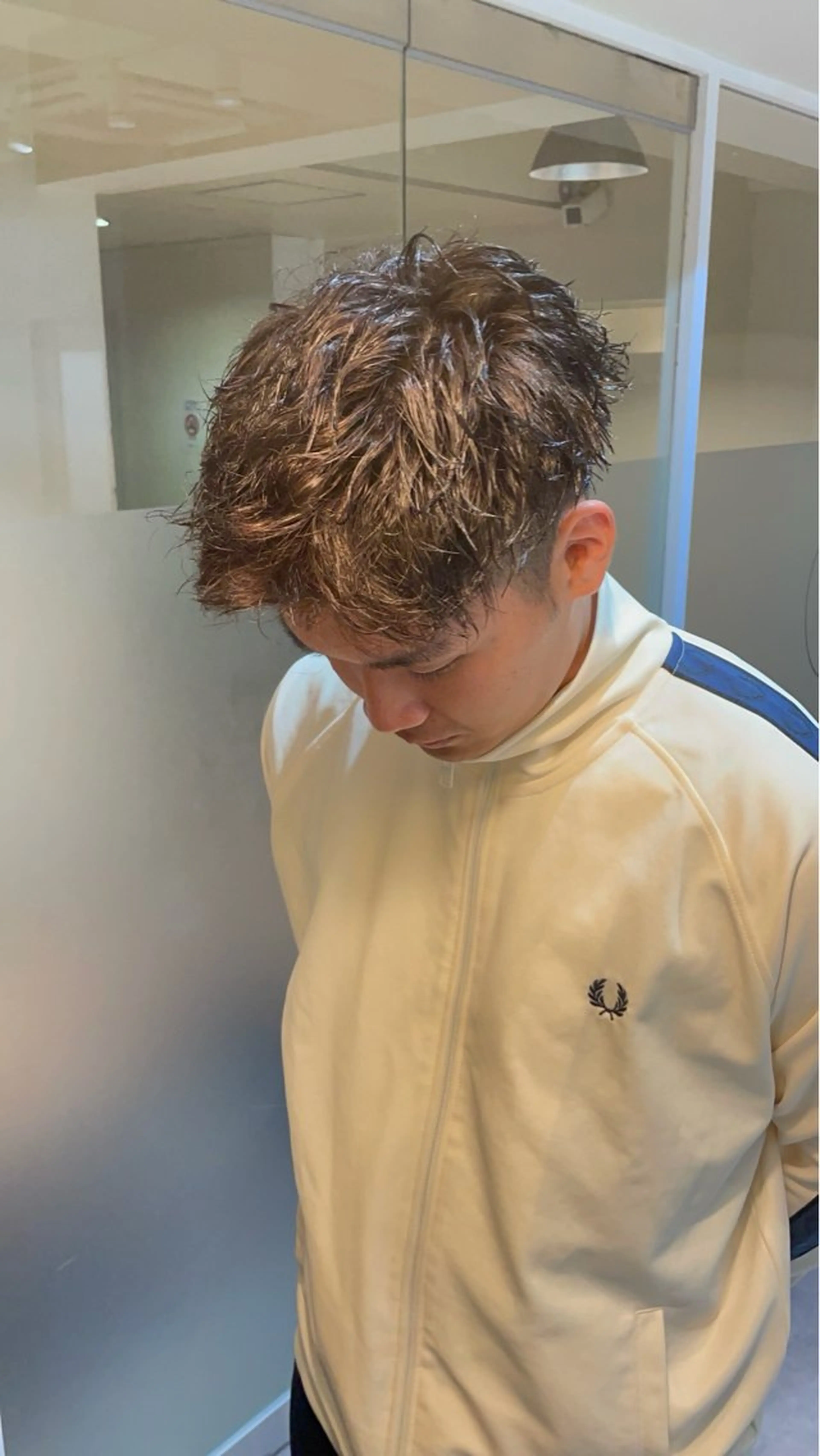 パーマ メンズ カット パーマ 💈メンズ職人 ルキト💈のヘアスタイル