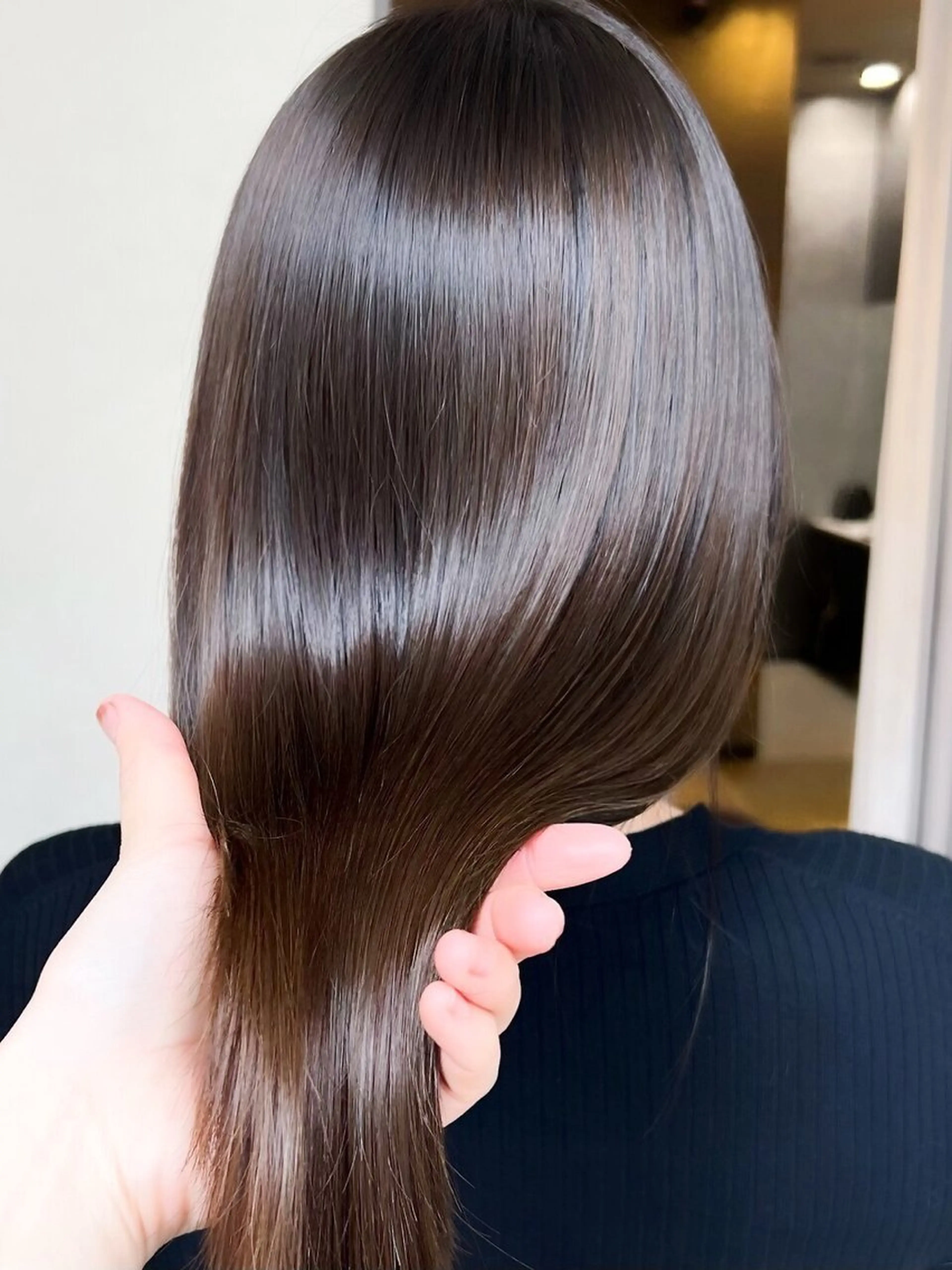 ロング 西川 仁のヘアスタイル