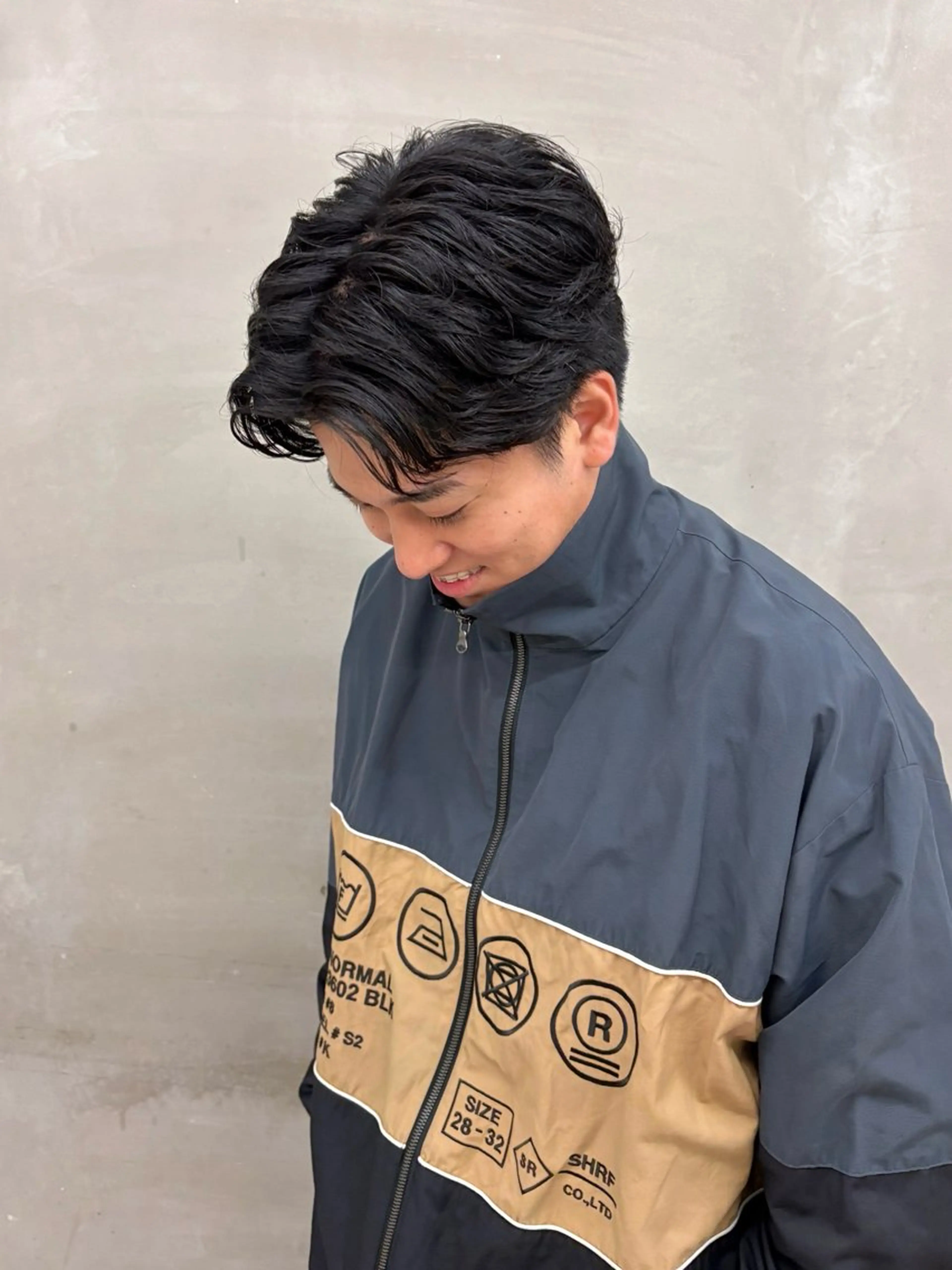 パーマ メンズ kana /表参道/shortのヘアスタイル