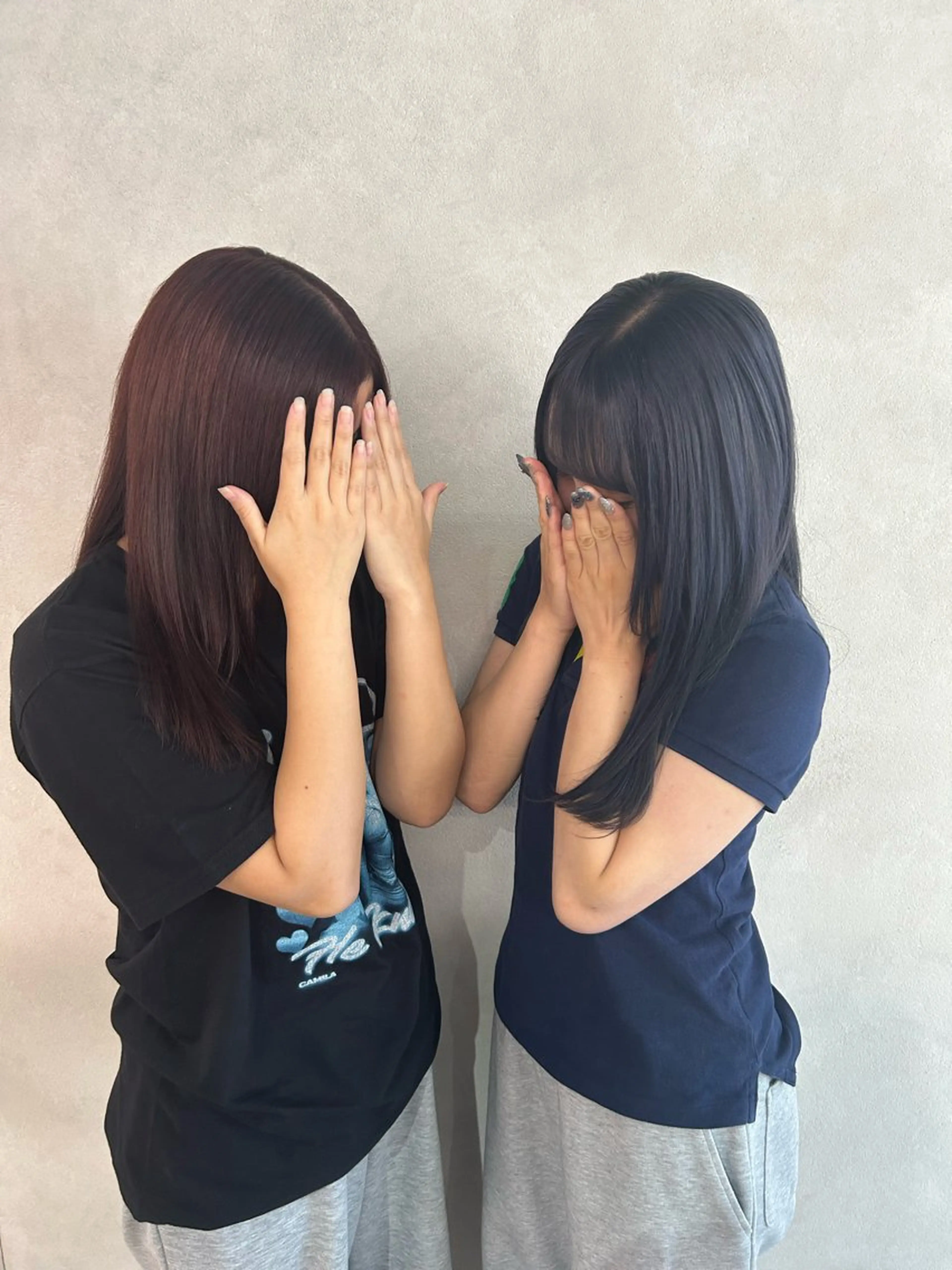 セミロング ヘアカラー 🌷HARU 暖色/ヘアセット🫧のヘアスタイル