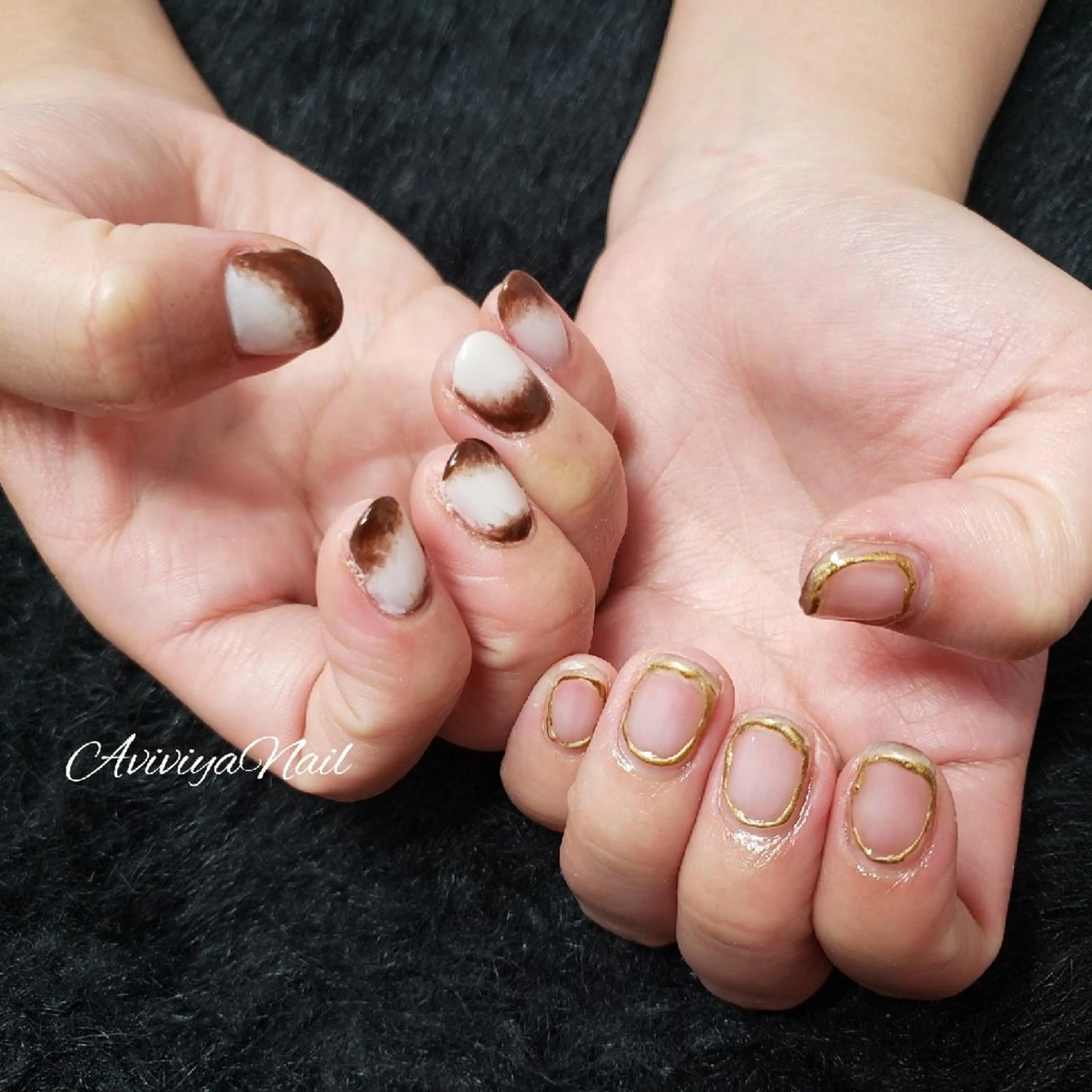 ネイル ニュアンスネイル AviviyaNail所属・kubo ayaのネイルデザイン