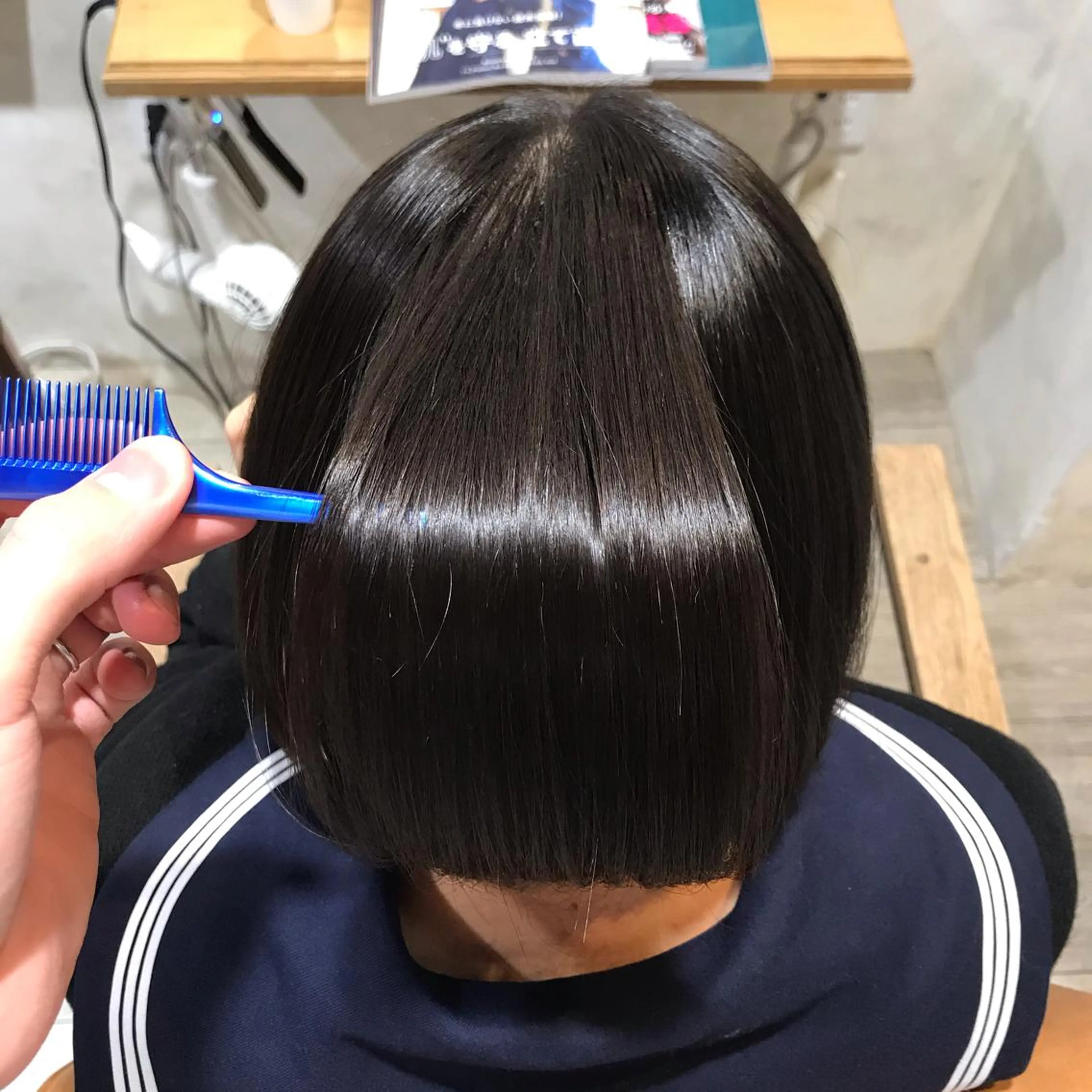 パーマ 縮毛矯正 keshiki大名所属・Keshiki大名 安部 真輝のヘアスタイル