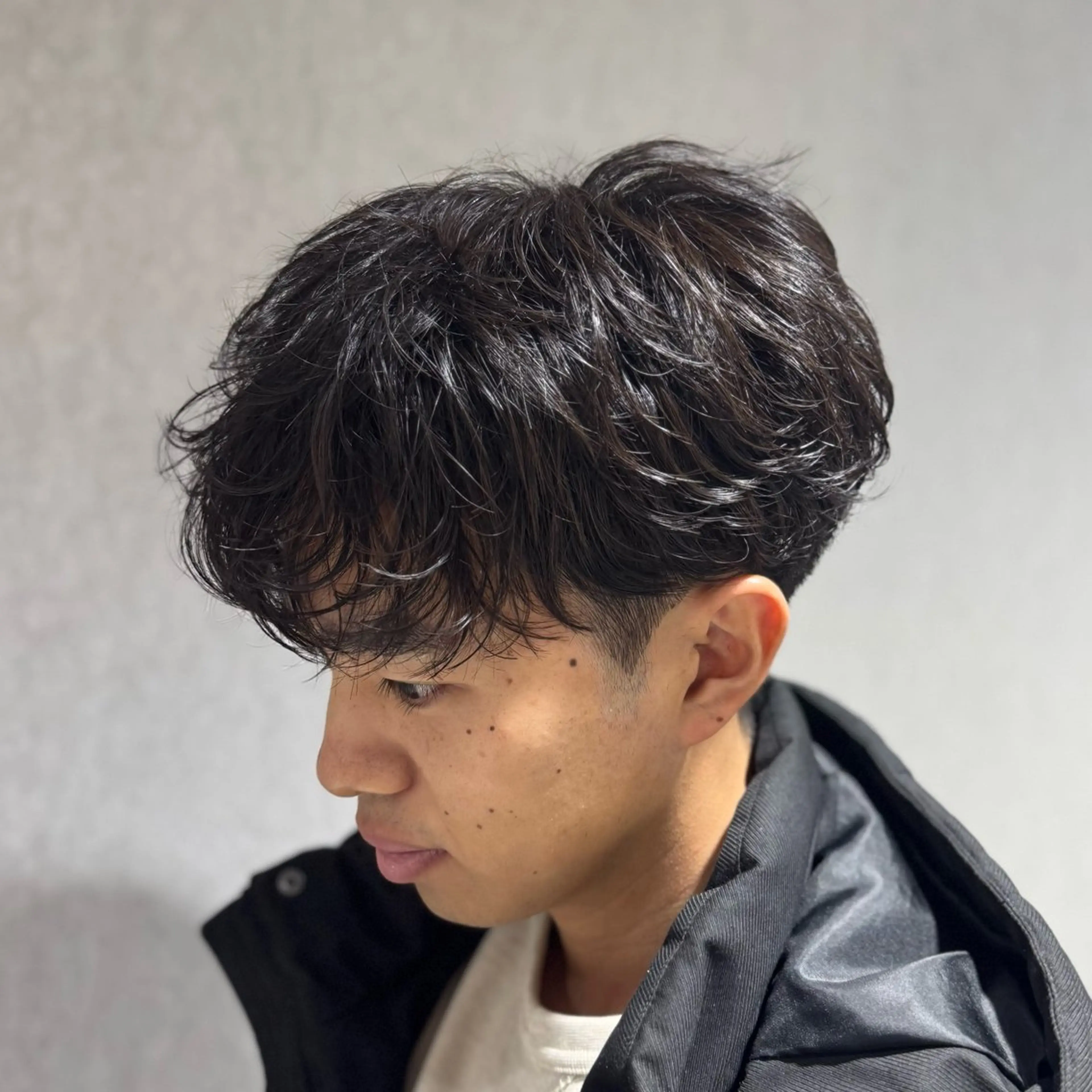 【迷ったらこれ👦🏻✨】メンズカット+パーマ🌀🌀カウンセリングしながらパーマを決めていきます【土日祝➕1000円】の写真