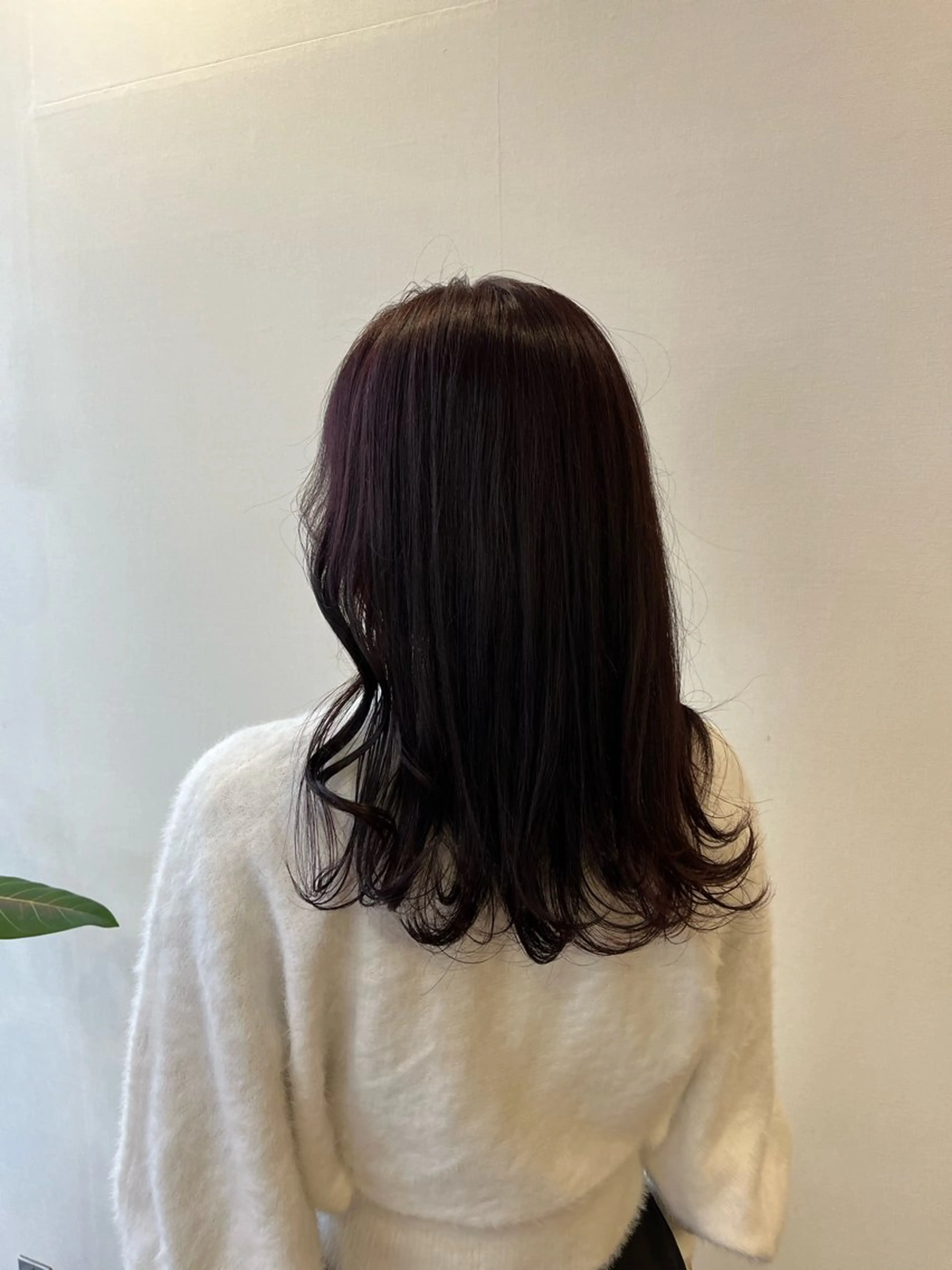 セミロング anon所属・田中 結月のヘアスタイル