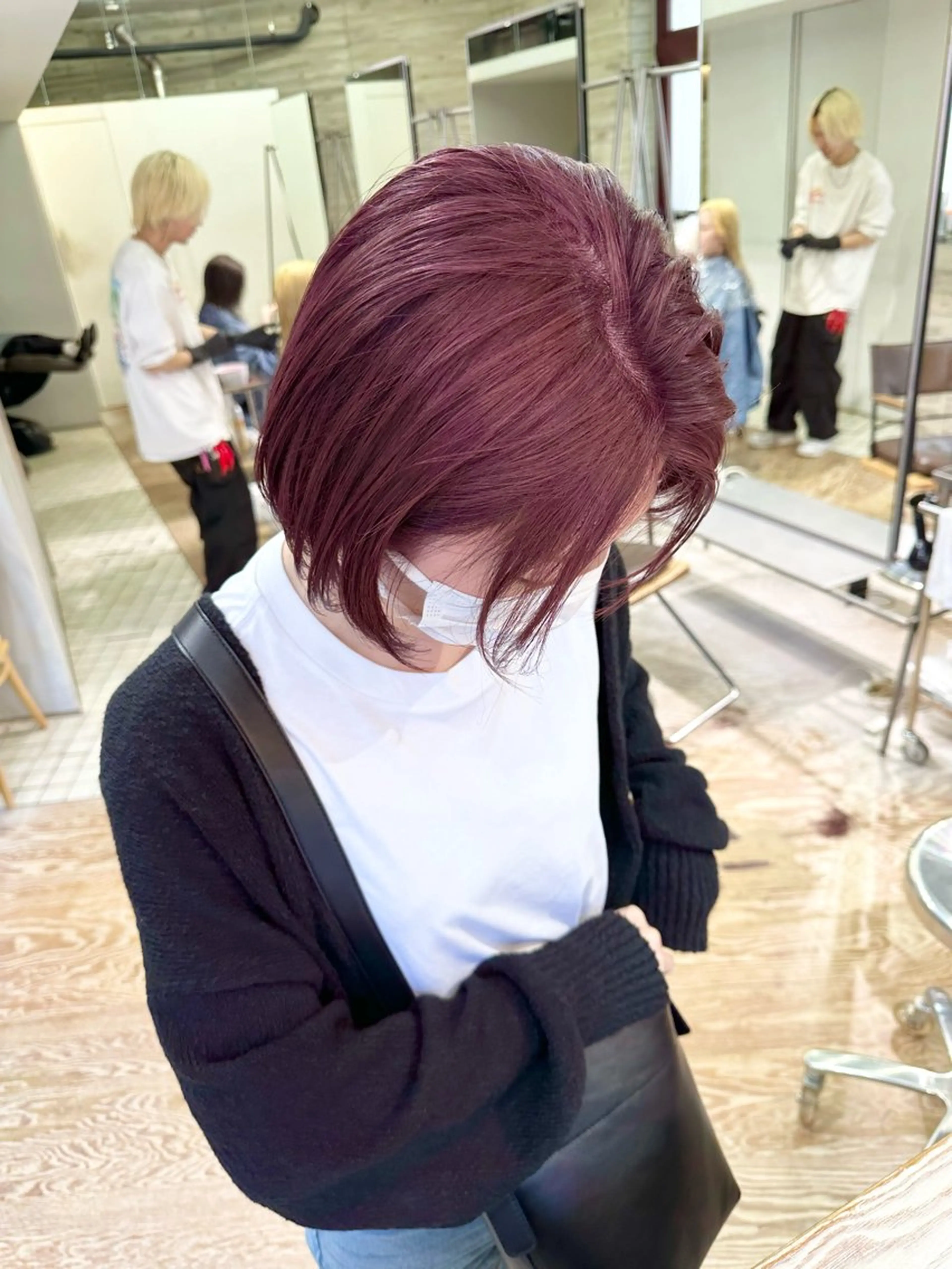 ショート カラー カット ヘアカラー トリートメント kai .のヘアスタイル