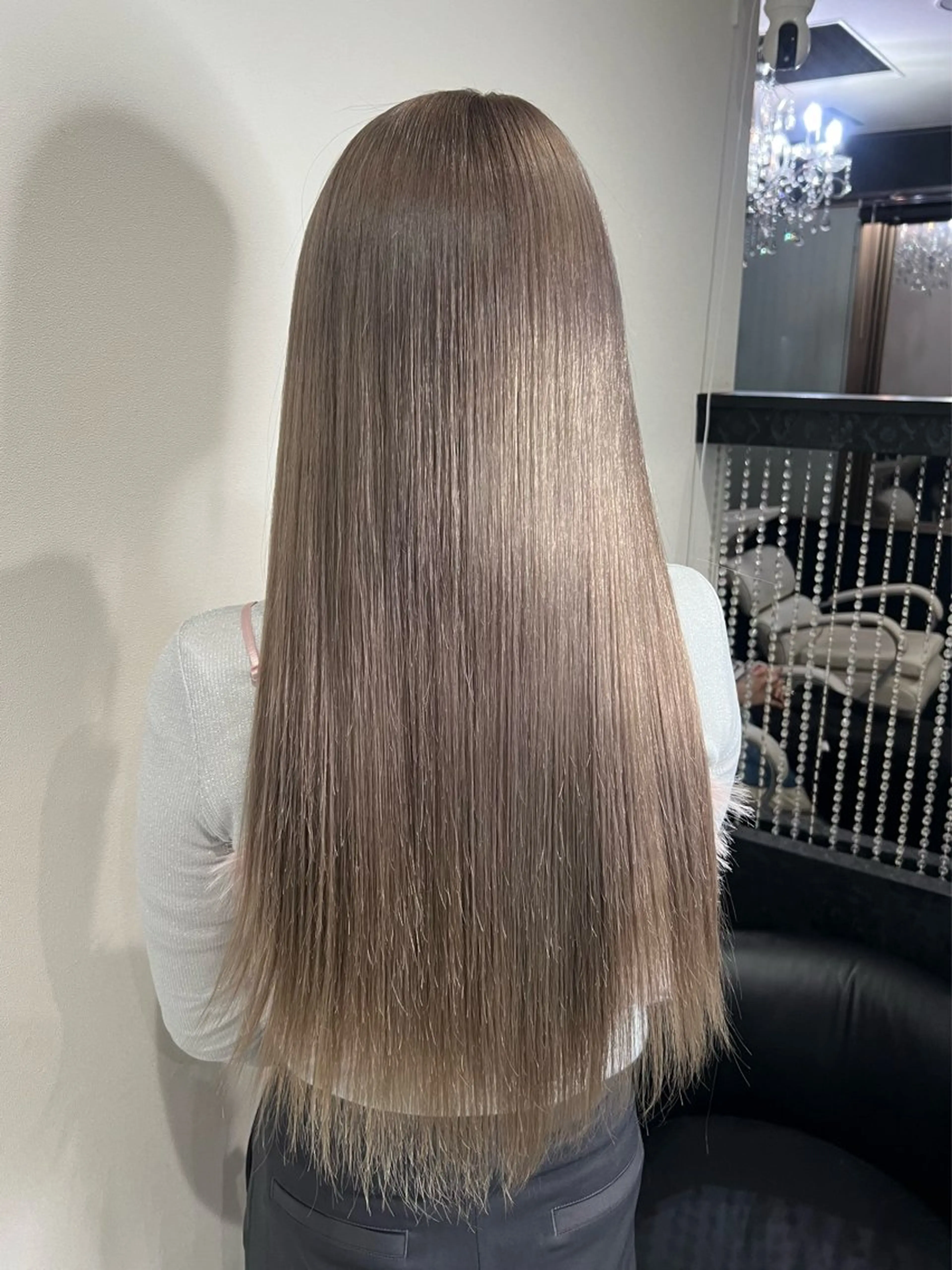 ロング ヘアカラー トリートメント YUDU🍊 germe/ジェルムのヘアスタイル