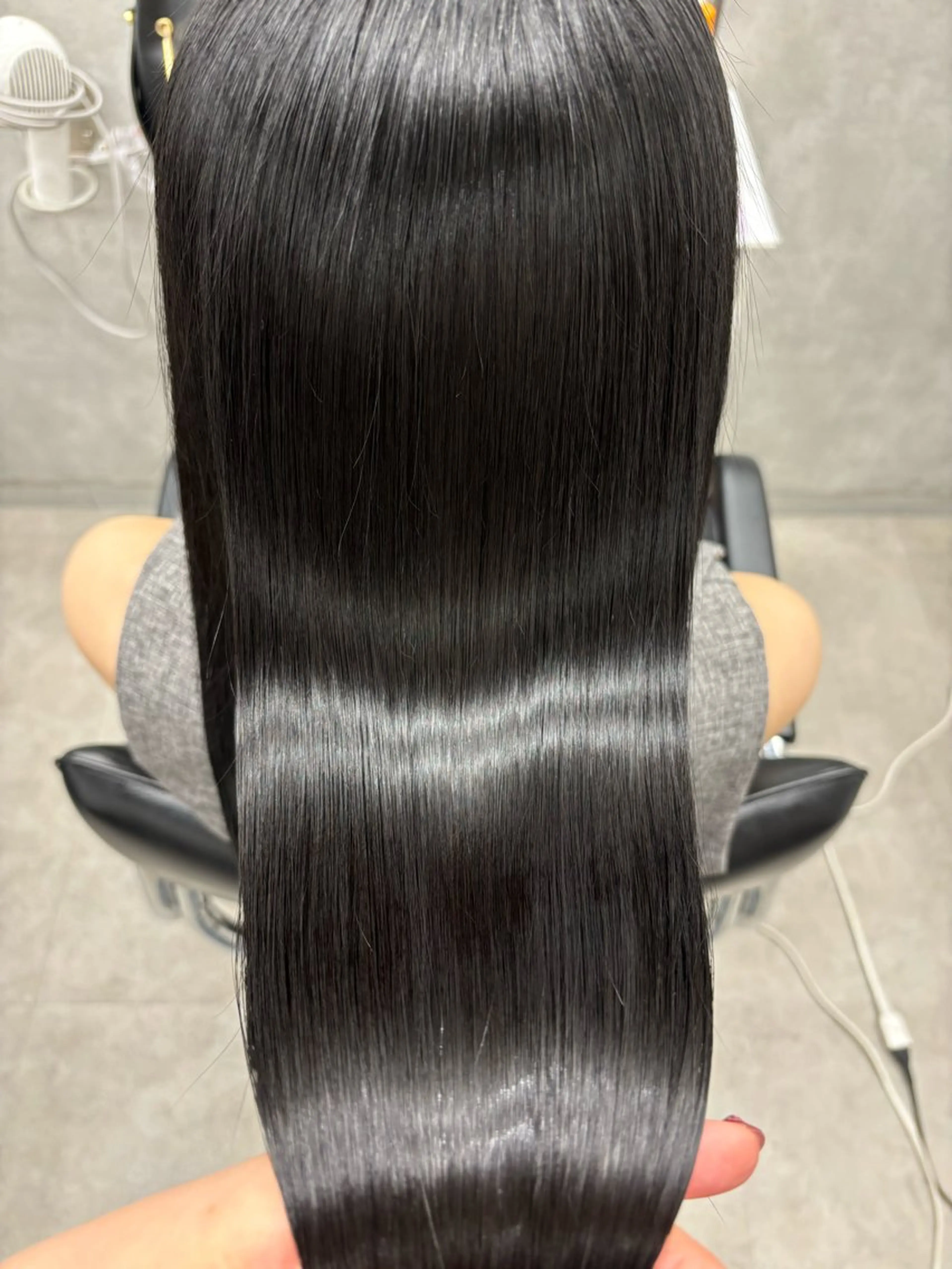 ロング カラー 髪質改善 縮毛矯正 トリートメント 巻ける縮毛矯正🌸 勝倉　麗のヘアスタイル