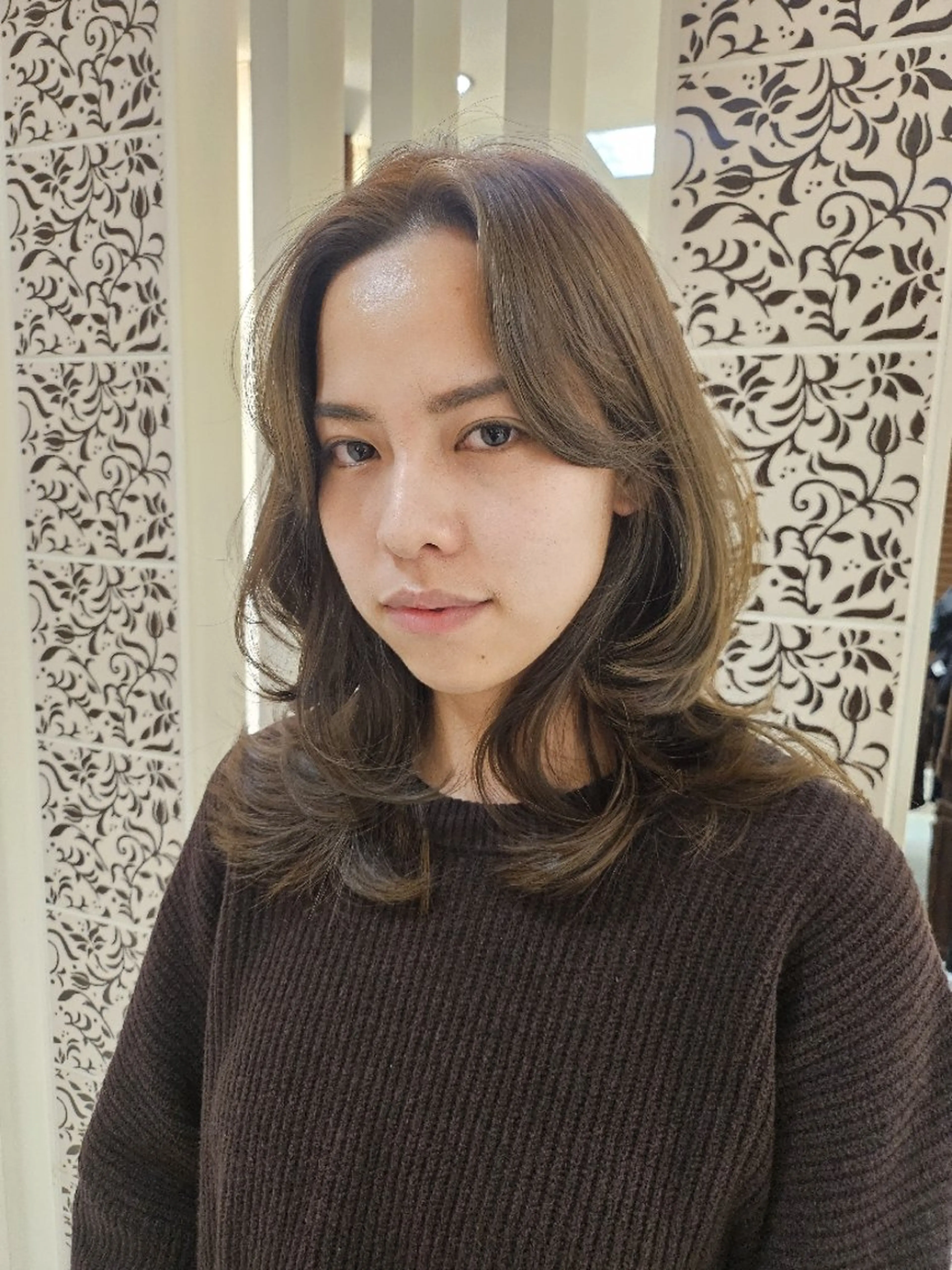 セミロング レイヤーカット BALANCE. 臼井早智のヘアスタイル