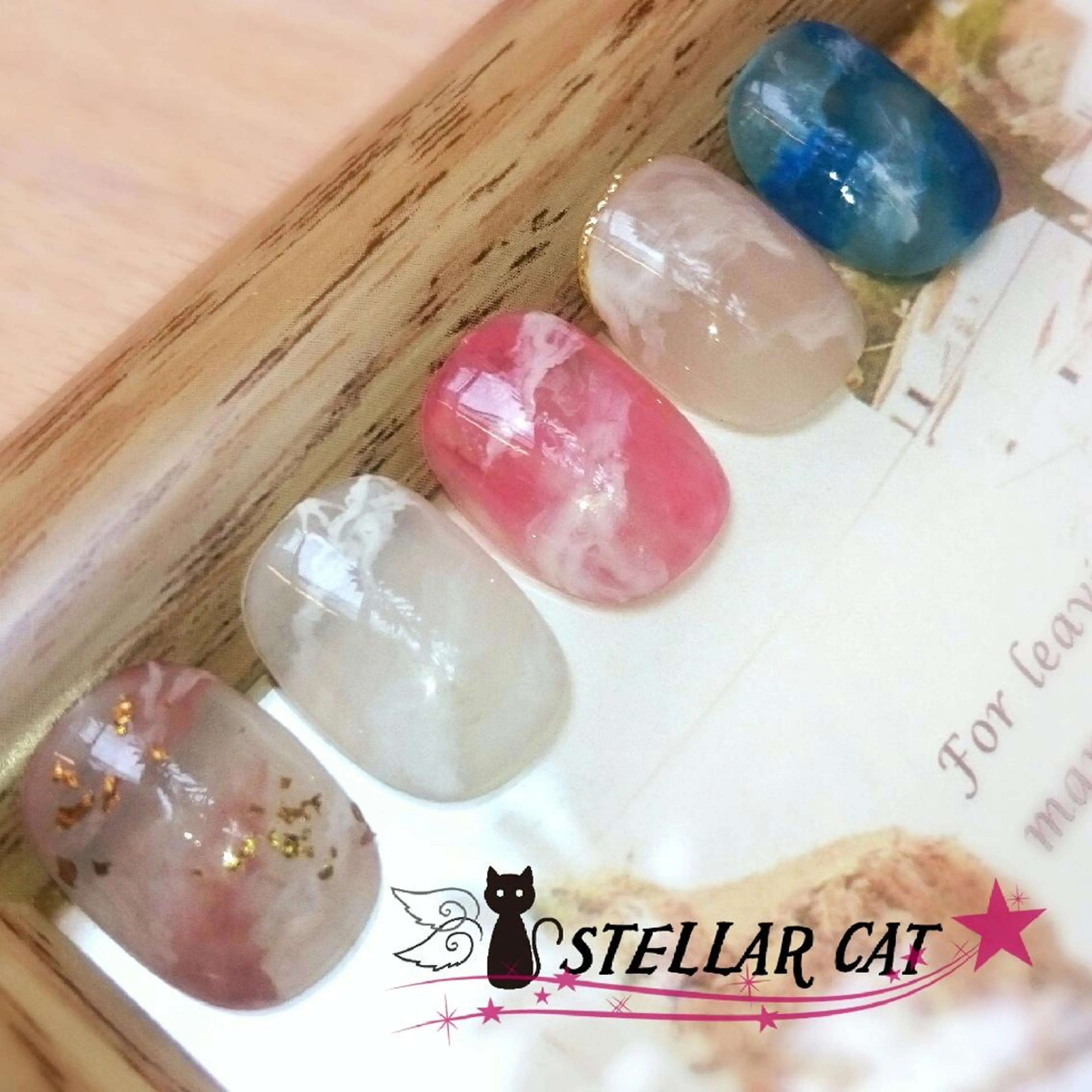 ネイル ショートネイル専門 StellarCatのネイルデザイン