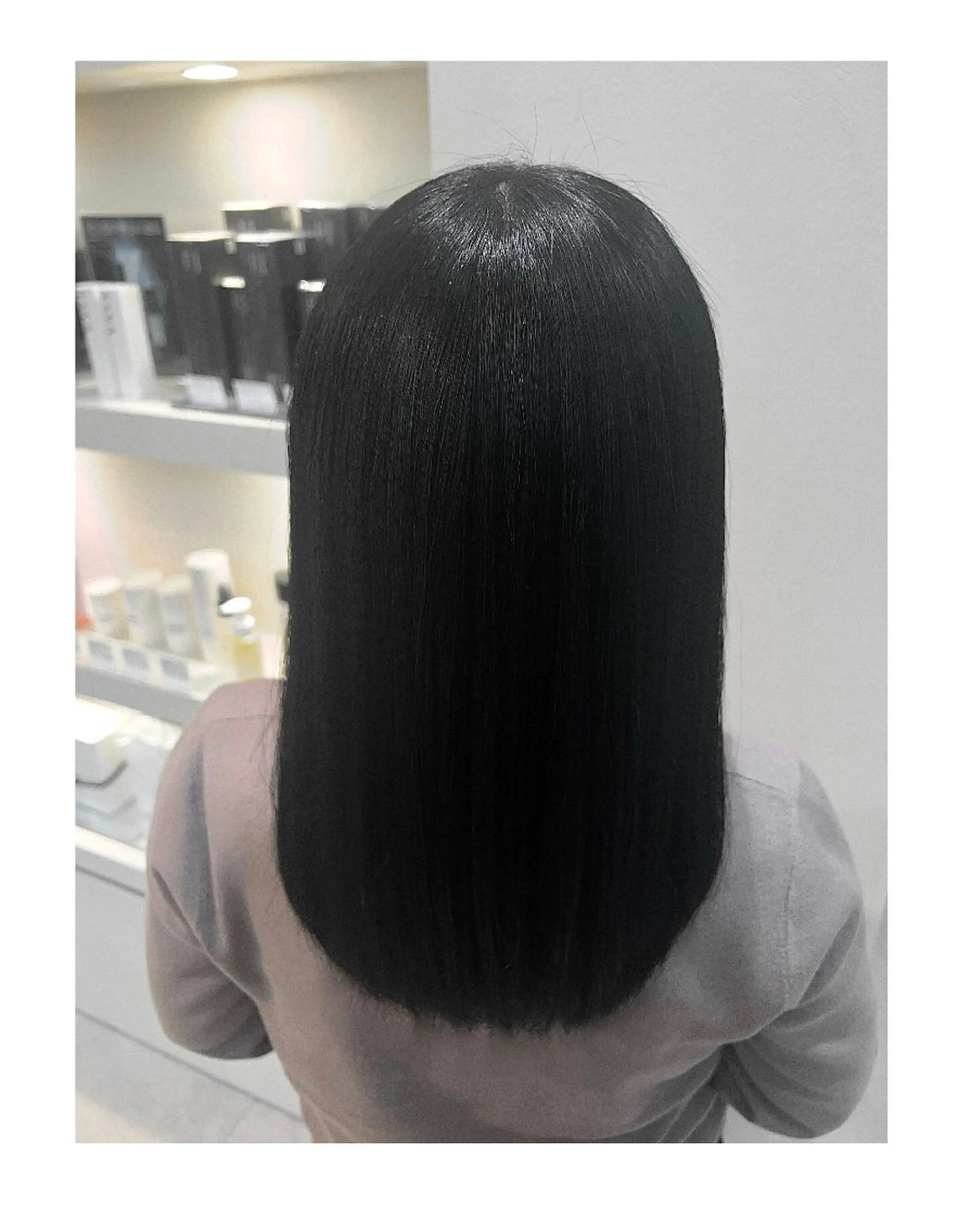 【お試しクーポン10代~30代限定】毛先整えカット+縮毛矯正の写真