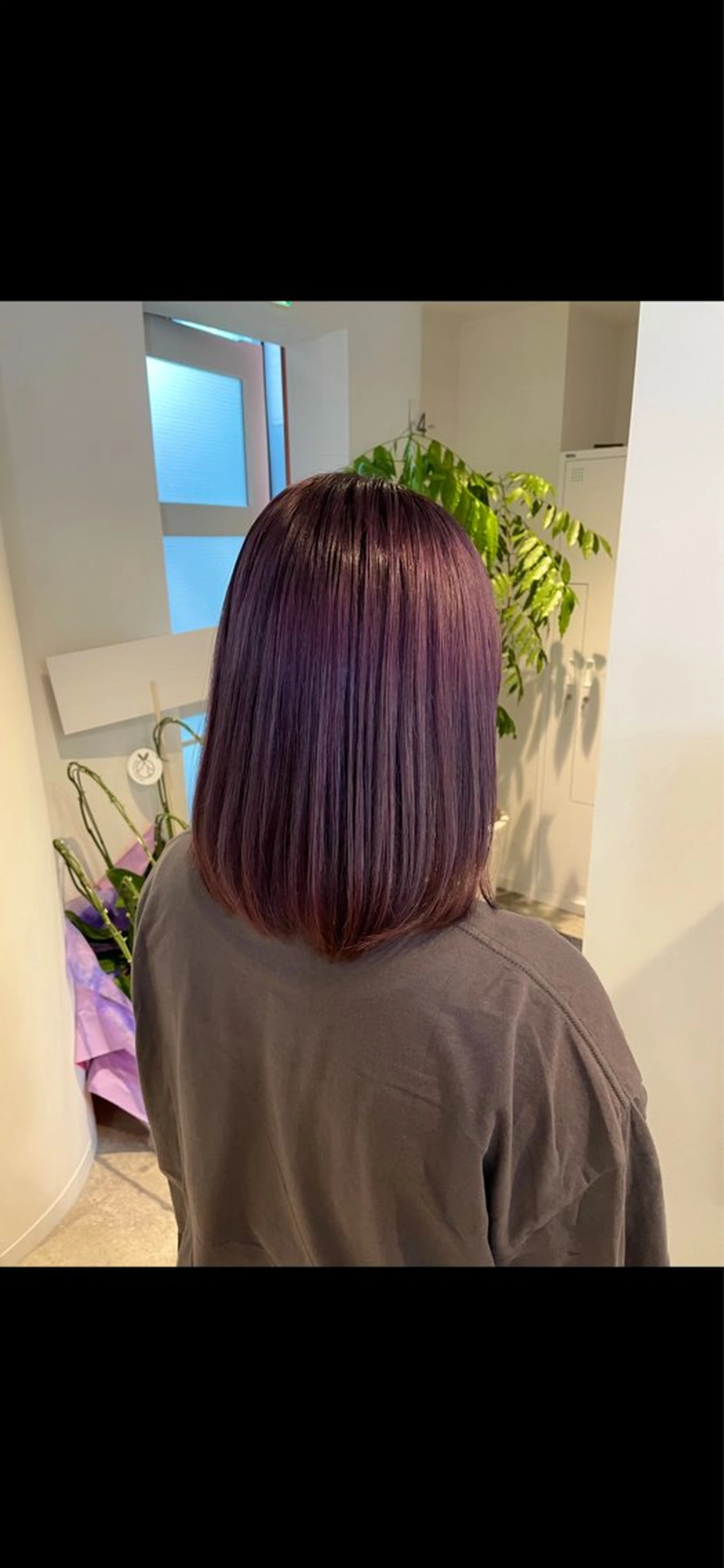 ミディアム カラー hayaka todaのヘアスタイル