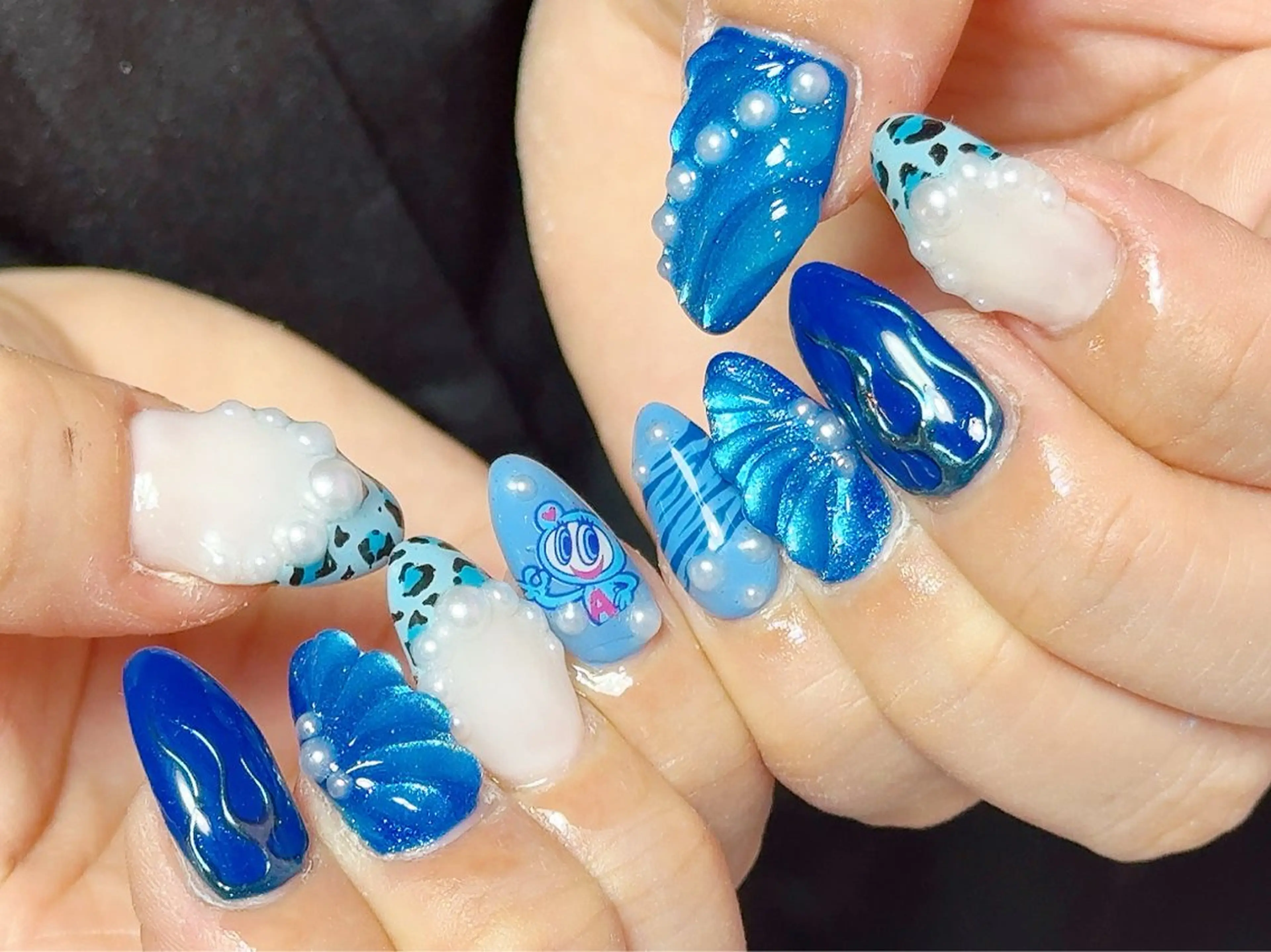 ネイル ハンドネイル Nail Atelier IamI所属・アイアムアイ 大村磨衣のネイルデザイン