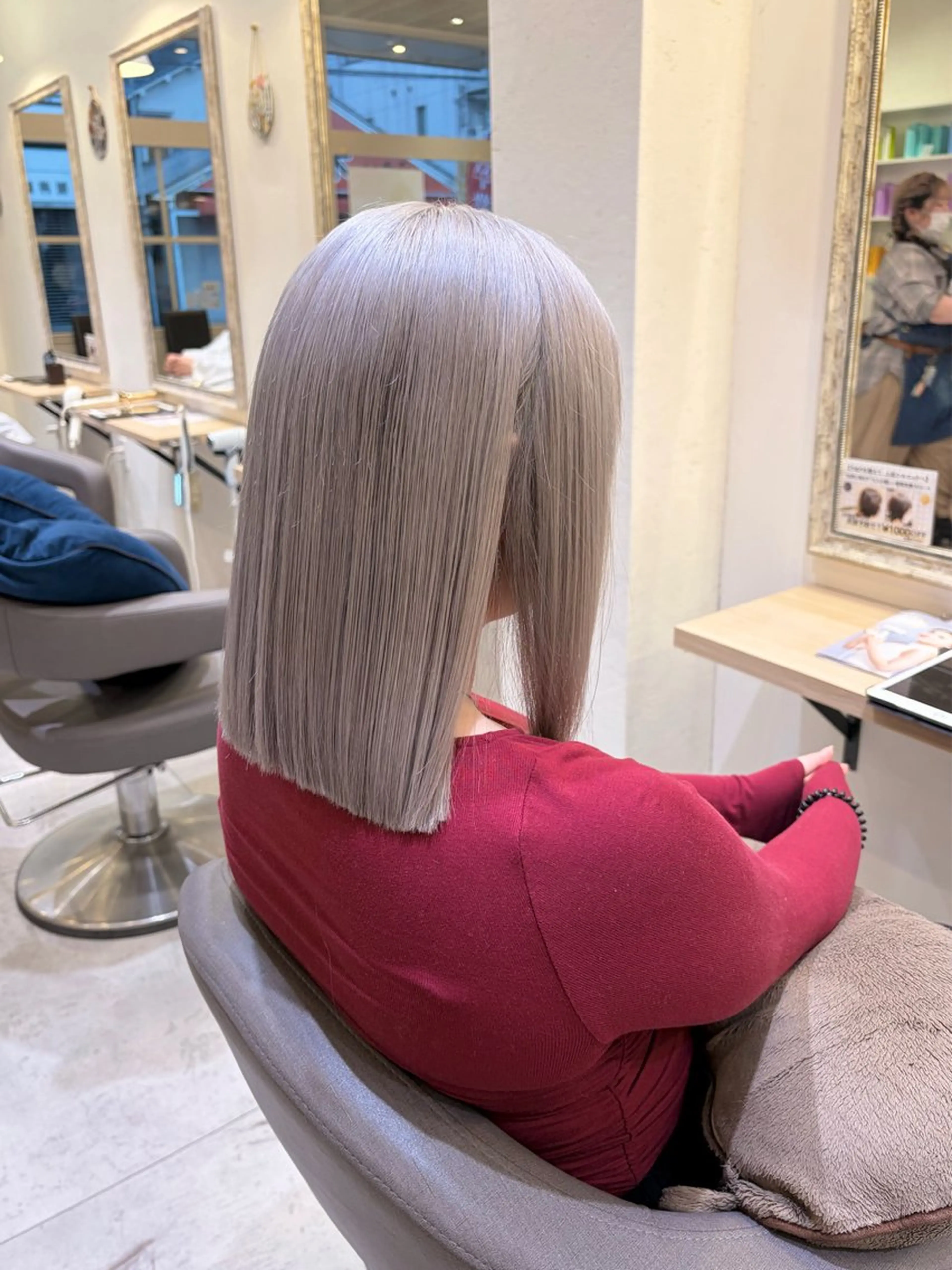 ミディアム yuu モデル募集のヘアスタイル