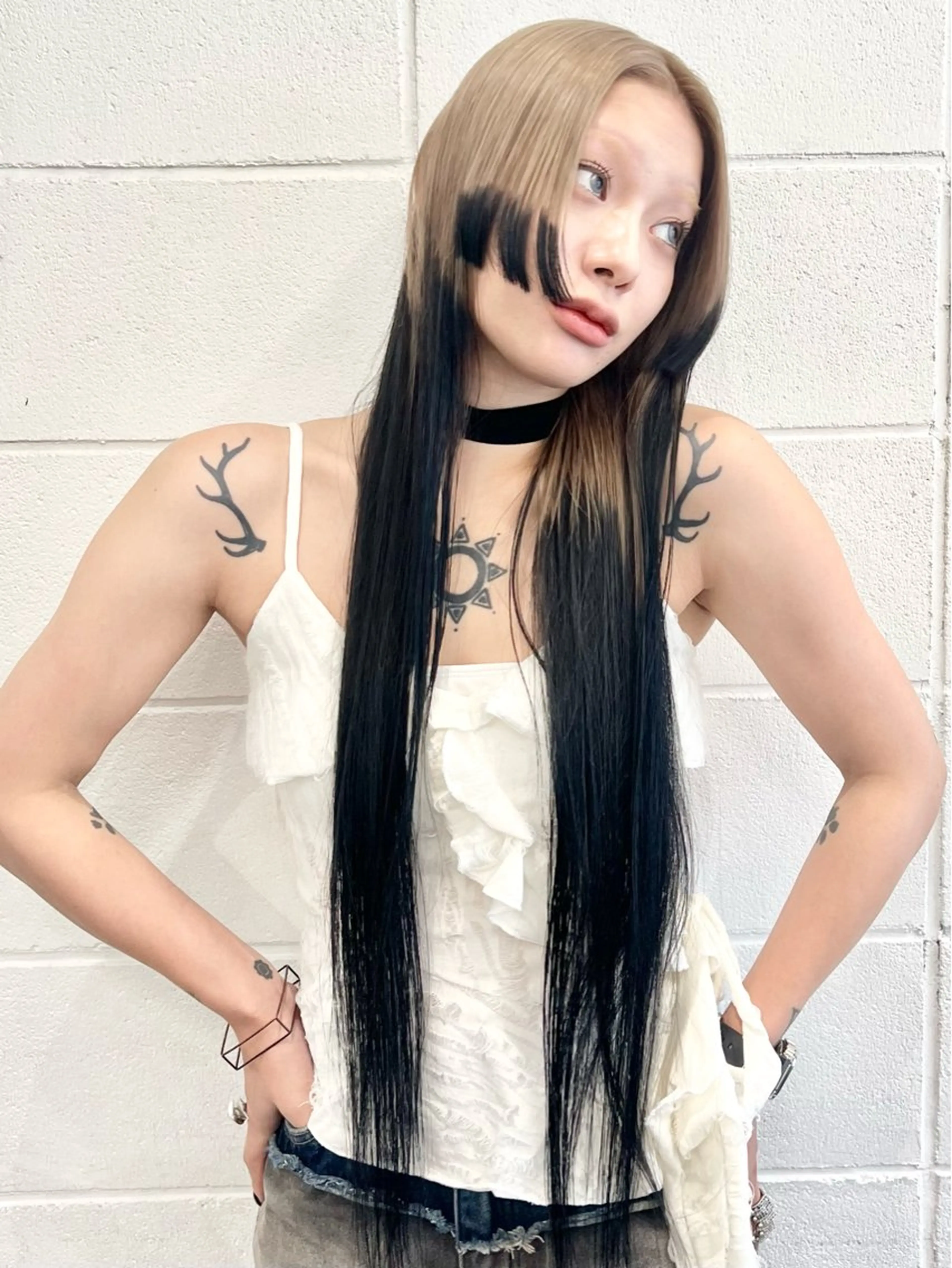 セミロング カラー ヘアカラー トリートメント HARU//原宿🤍 リピート率NO.1のヘアスタイル