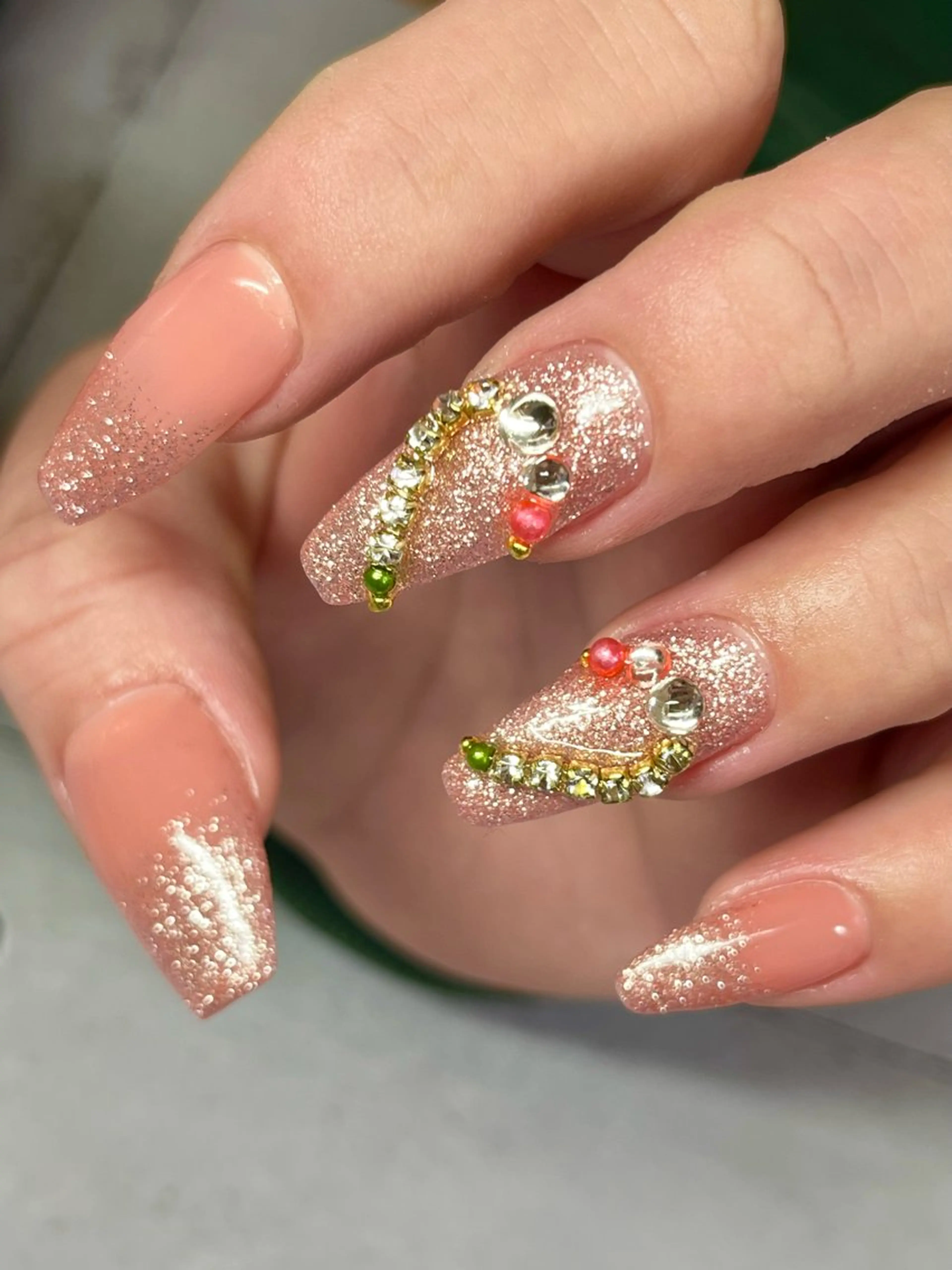 ネイル ワンホンネイル ハンドネイル まり りぃ〜んのネイルデザイン