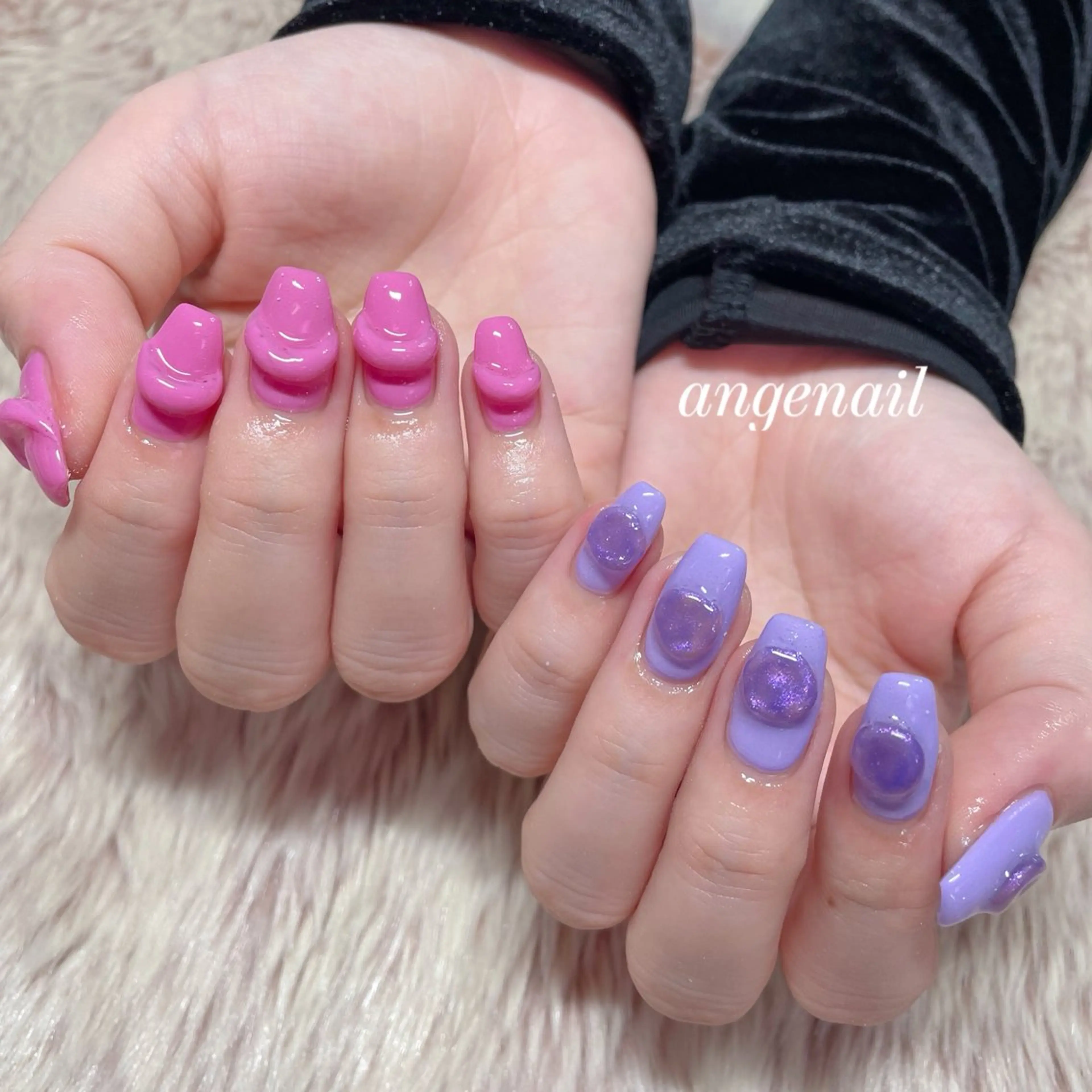 ネイル ハンドネイル オーナーネイリスト MAKIのネイルデザイン