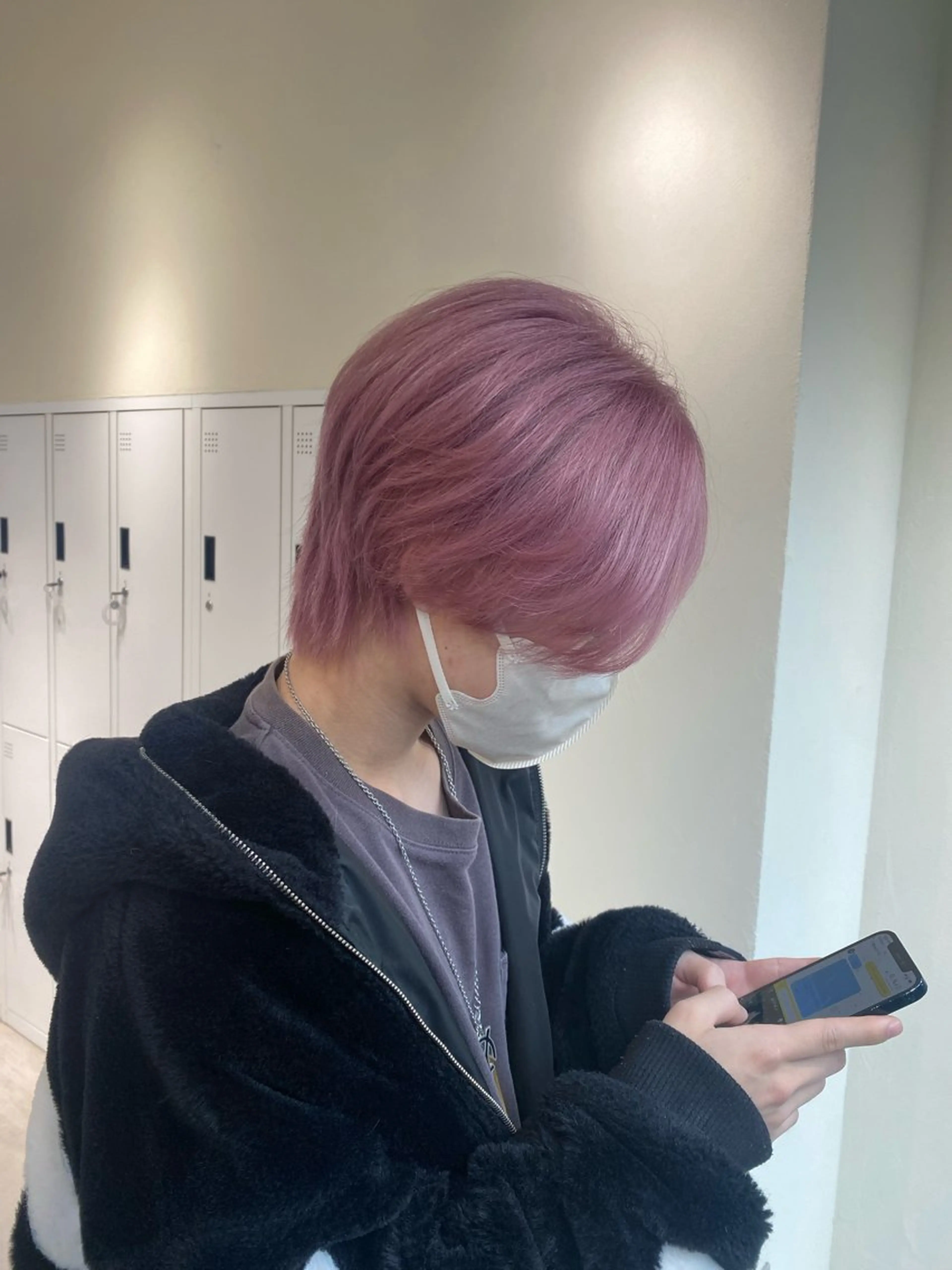 ショート カラー ラベンダーカラー ラベンダーピンク ピンクカラー Zina/艶髪/ ハイトーン/YUKAのヘアスタイル