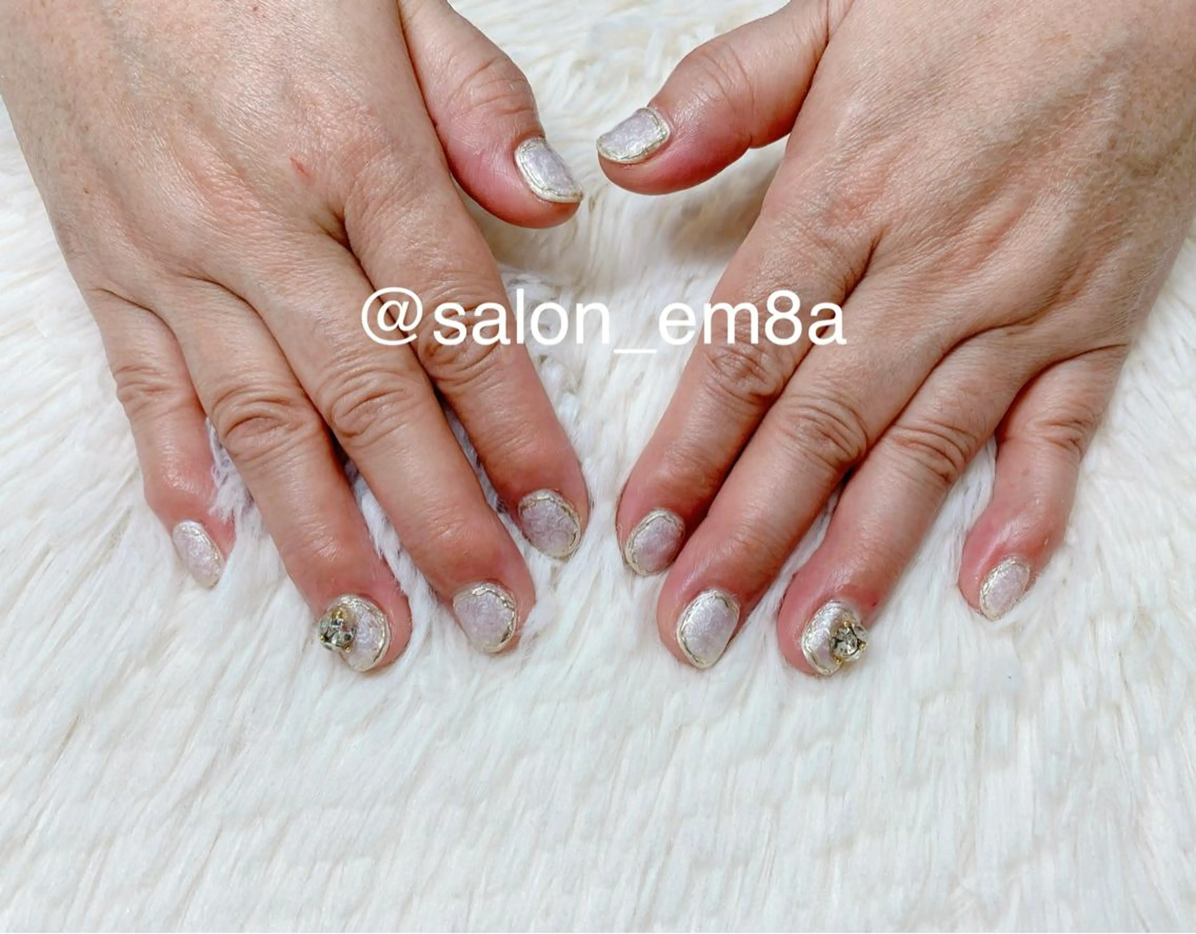 ネイル ブライダルネイル salon EM&A emiのネイルデザイン