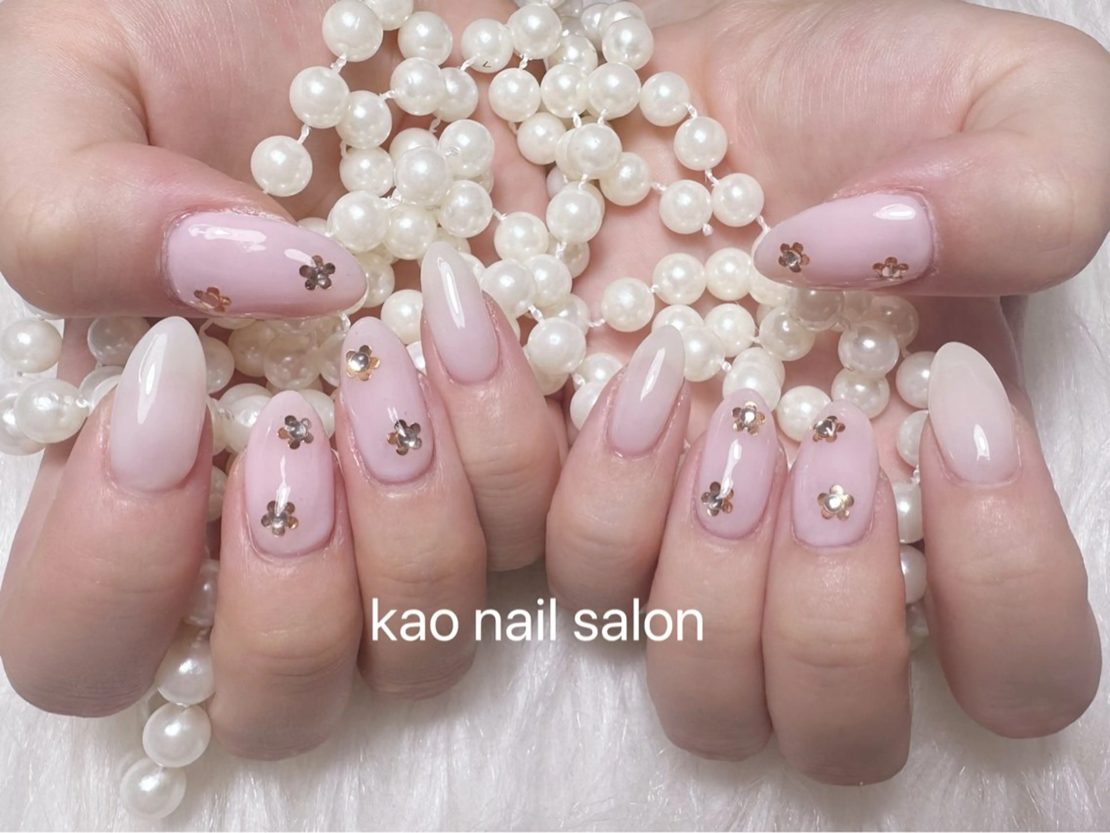 ネイル kao nail マグネット/長さだしのネイルデザイン