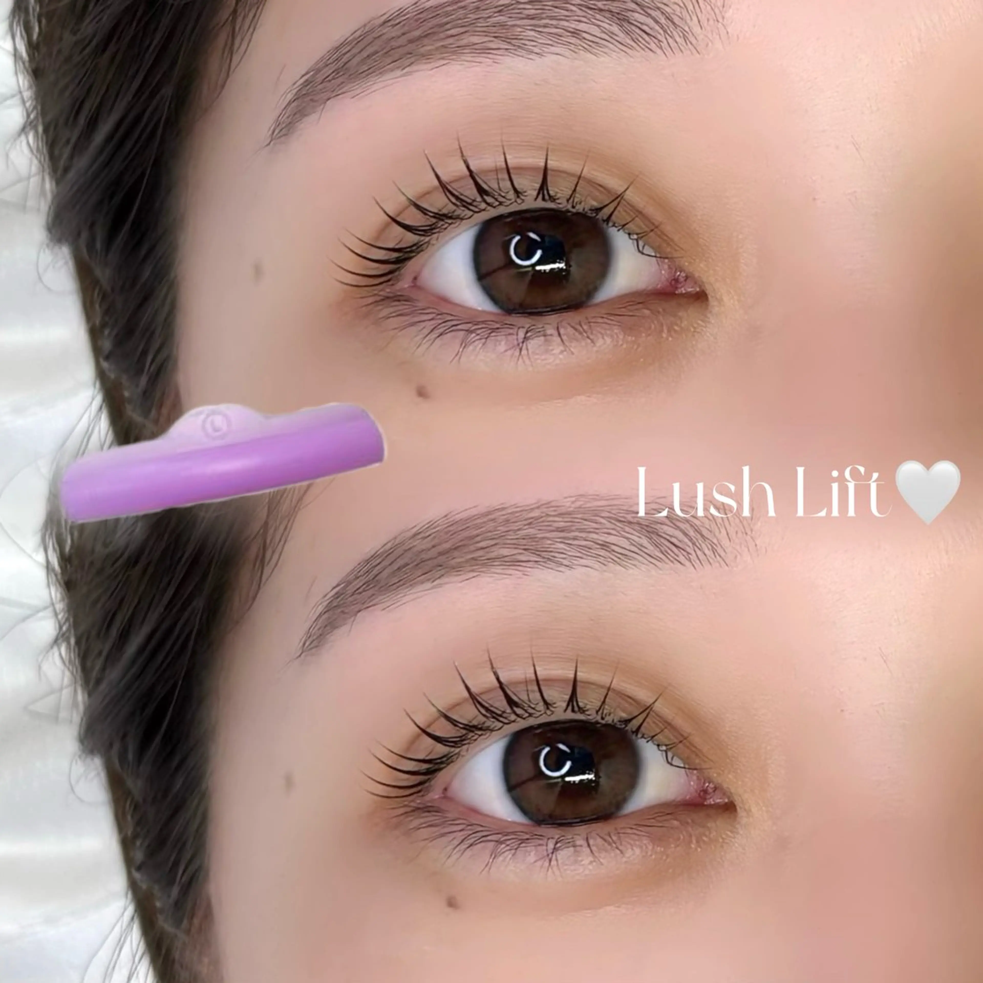 【ご新規様】似合わせまつげパーマorパリジェンヌ🩰🤍＆アイシャンプーorトリートメントどちらか1つ選びいただけます✨の写真