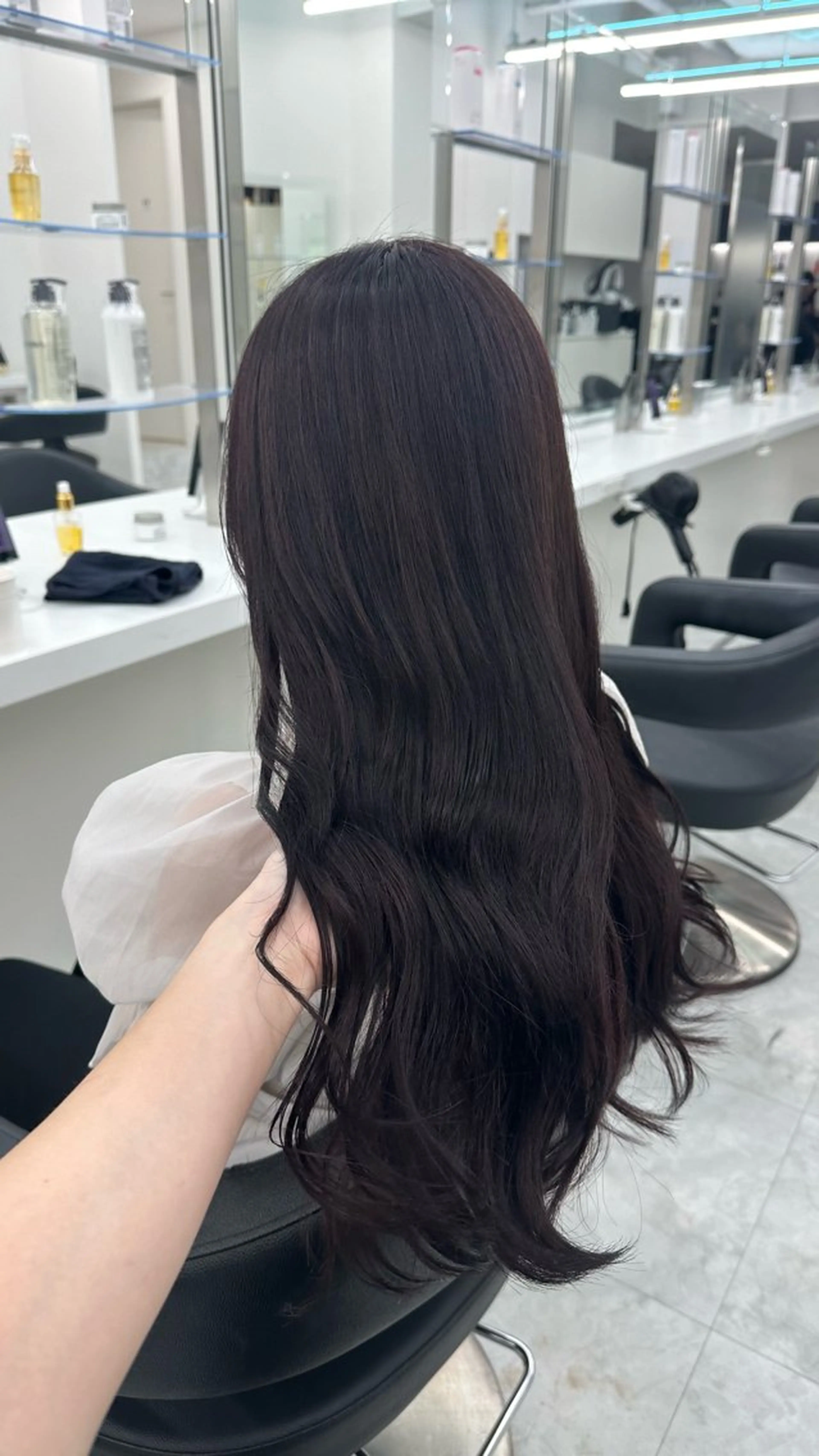 ロング カラー ヘアカラー トリートメント ヘッドスパ ヘアセット ガーリーstyle ❤︎misaki🏹のヘアスタイル