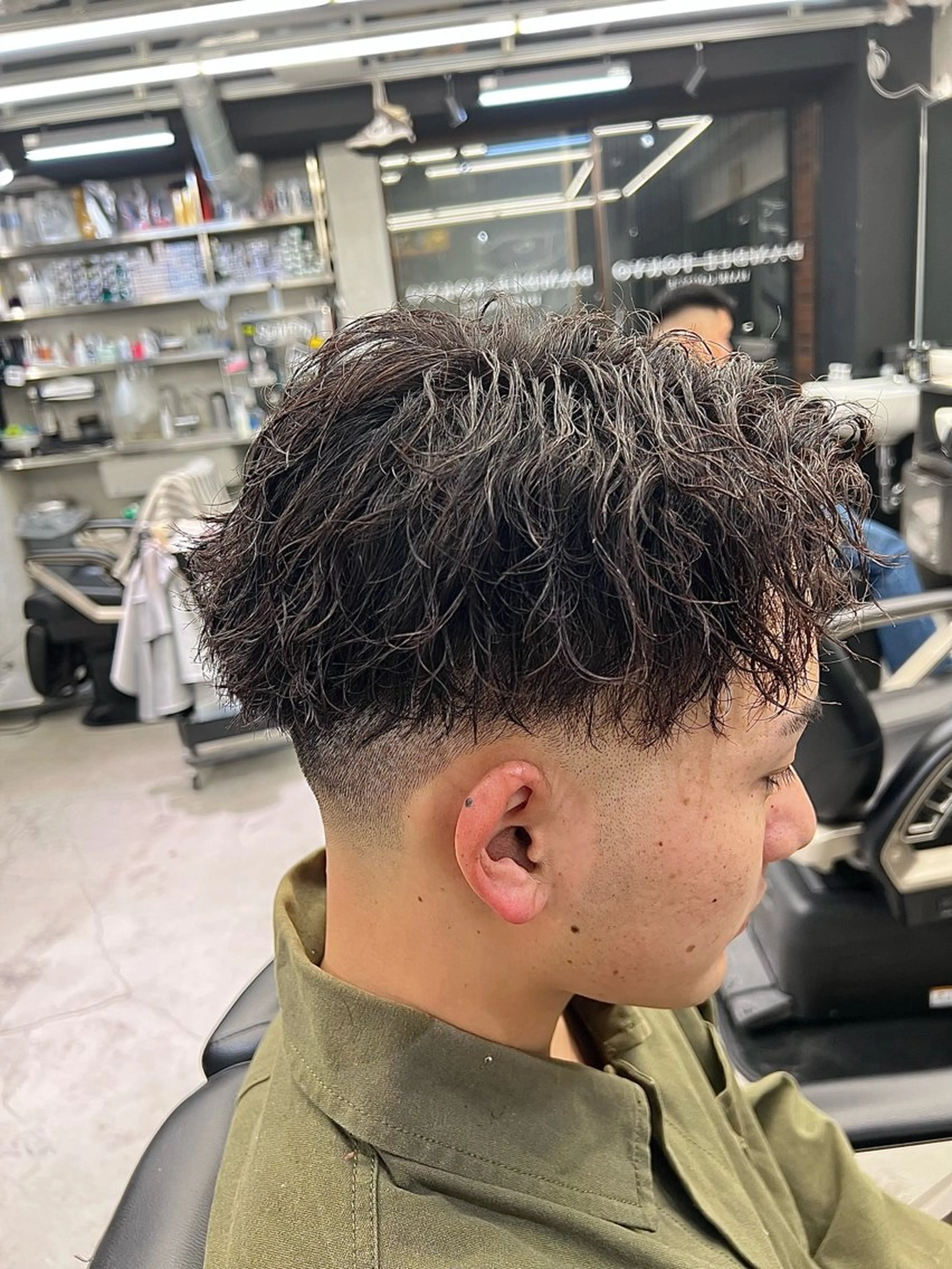 ミディアム カット パーマ 錦糸町駅徒歩3分 メンズカット/伊吹のヘアスタイル