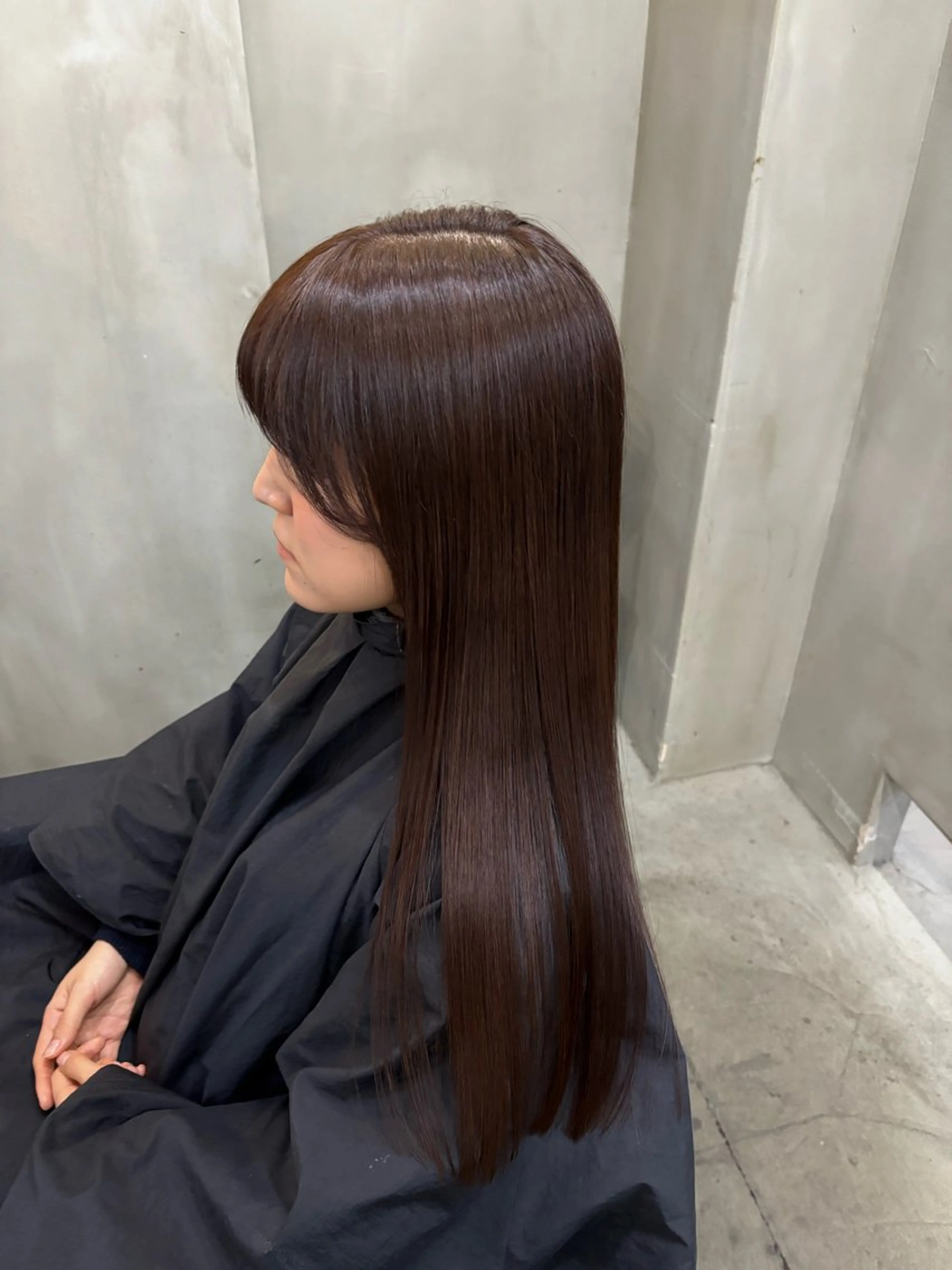 セミロング カラー ブラウンカラー ヘアカラー VOYAGE所属・中園康 /カラー/ブリーチのヘアスタイル