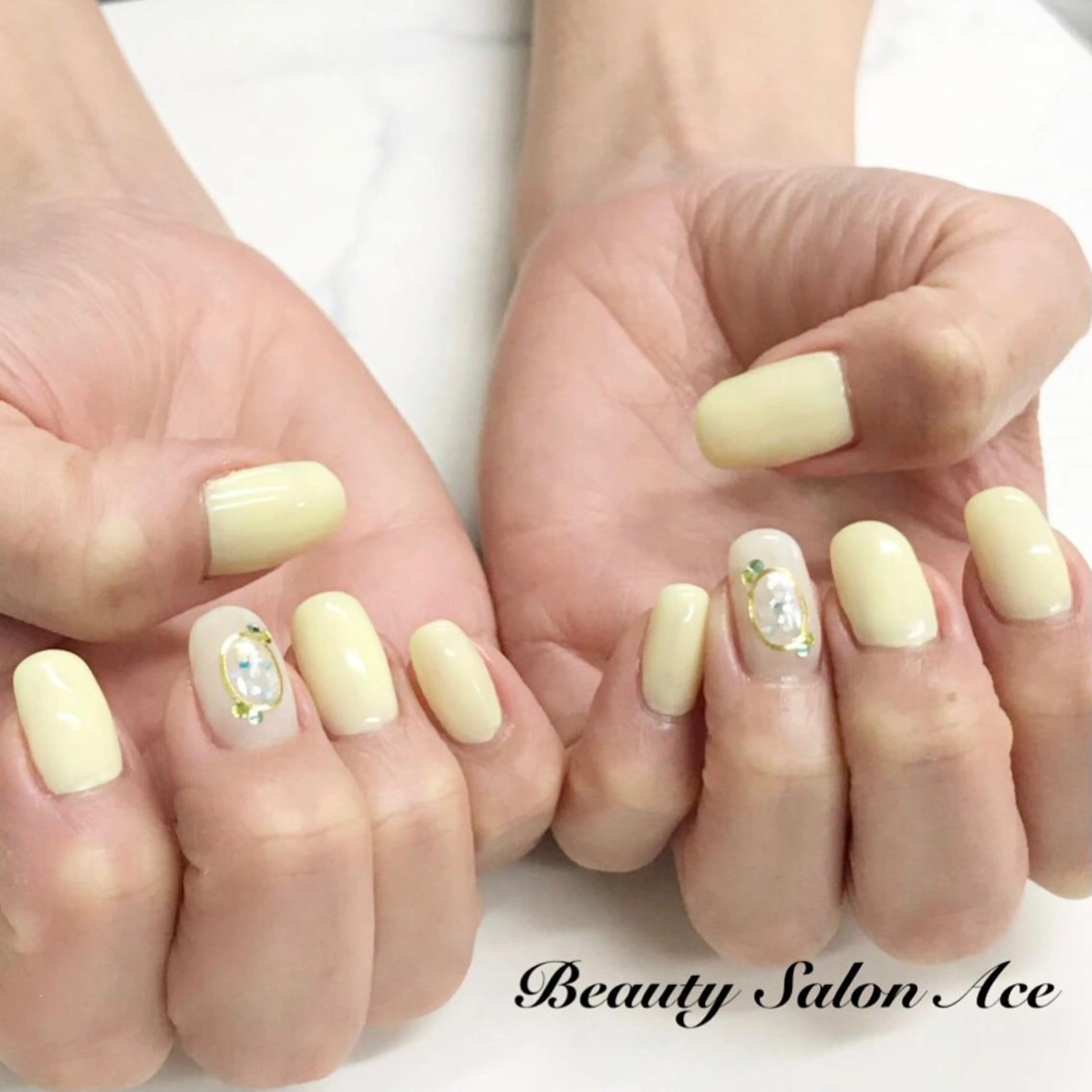 ネイル メンズネイル Beauty Salon Ace（ネイルサロン　エース）所属・池袋フィルイン Ace♡長さだしのネイルデザイン
