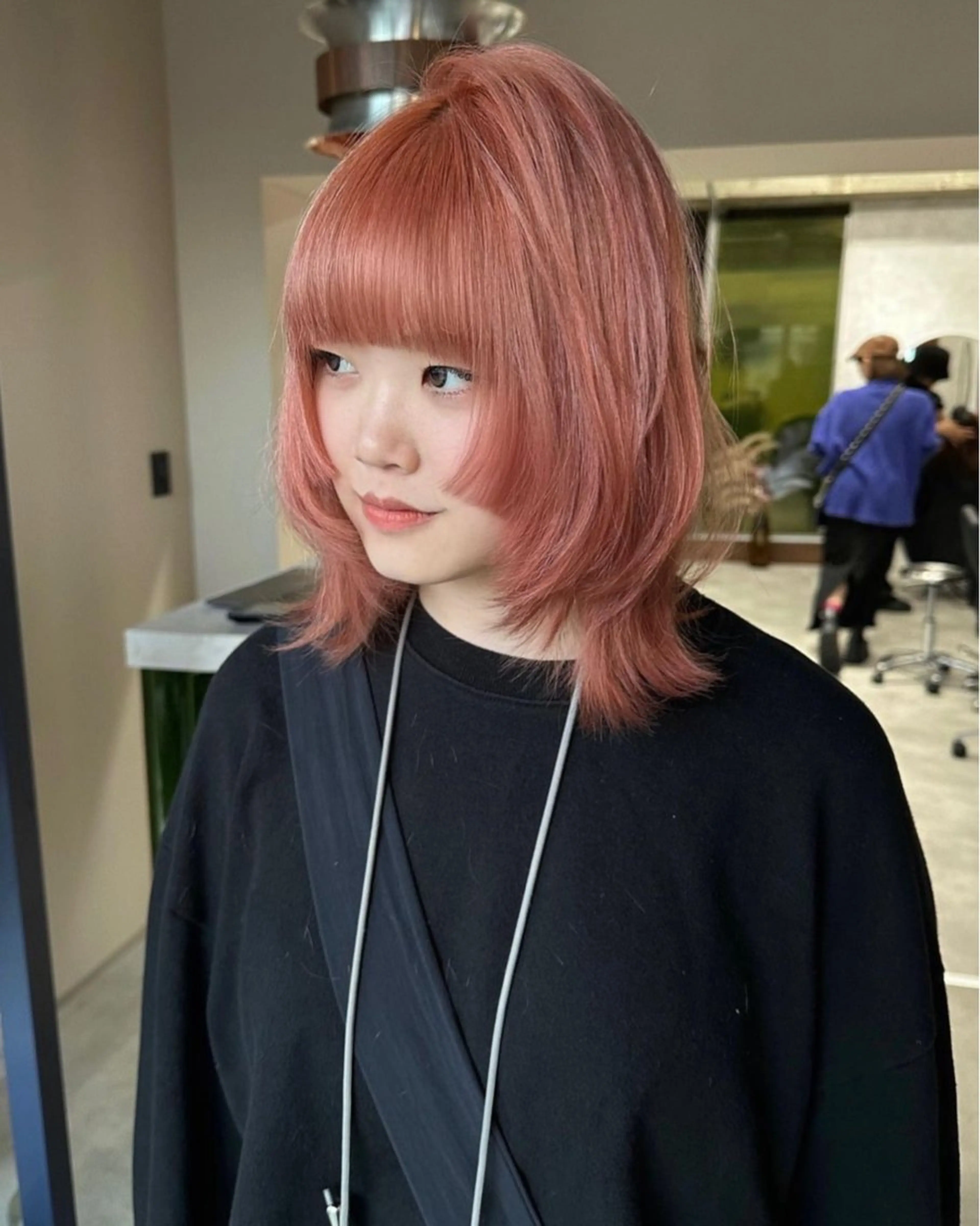 ミディアム カラー ナチュラル・ハイトー ン🏆HINOKIのヘアスタイル