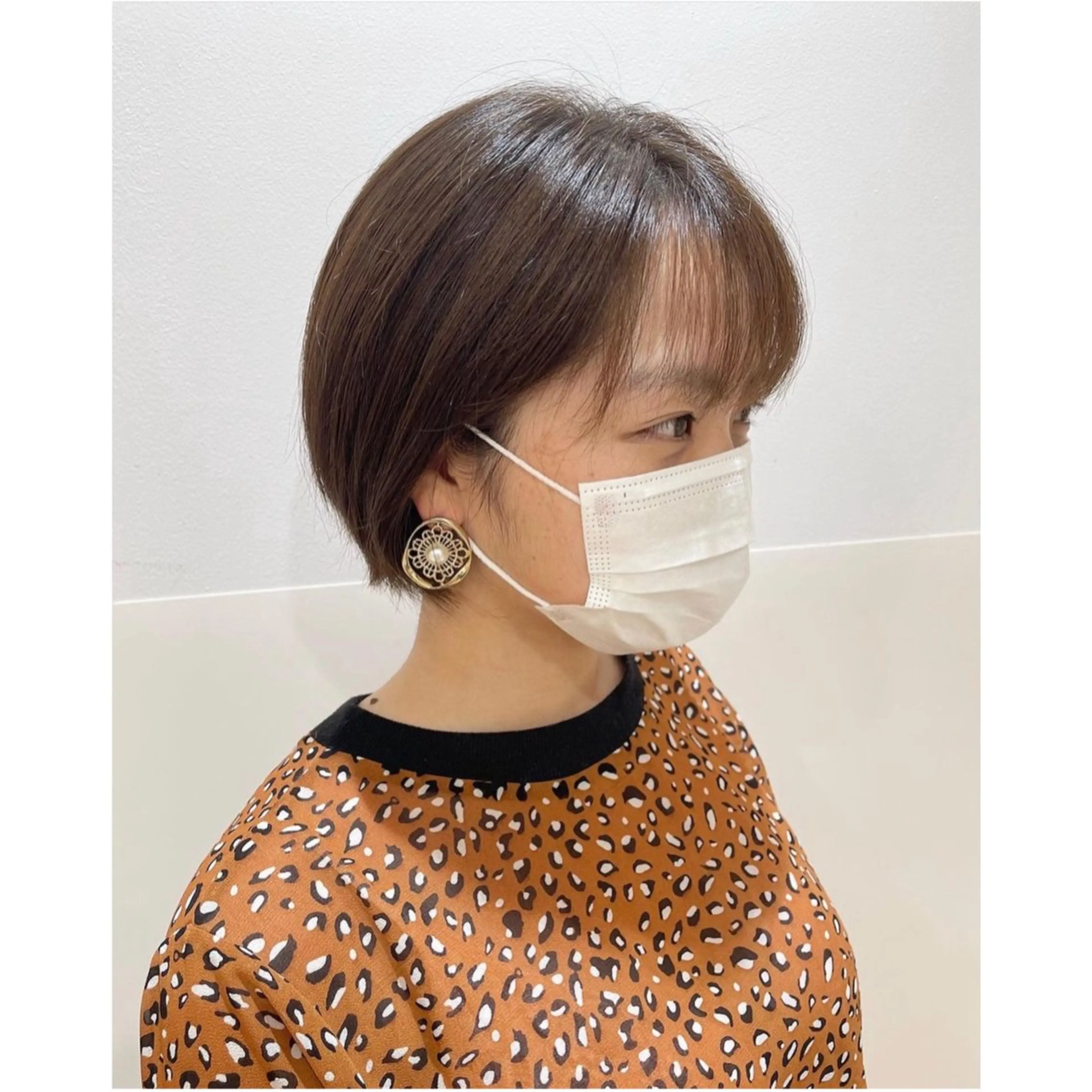 ショート カラー 韓国ヘア 🎀中川綾乃🎀のヘアスタイル